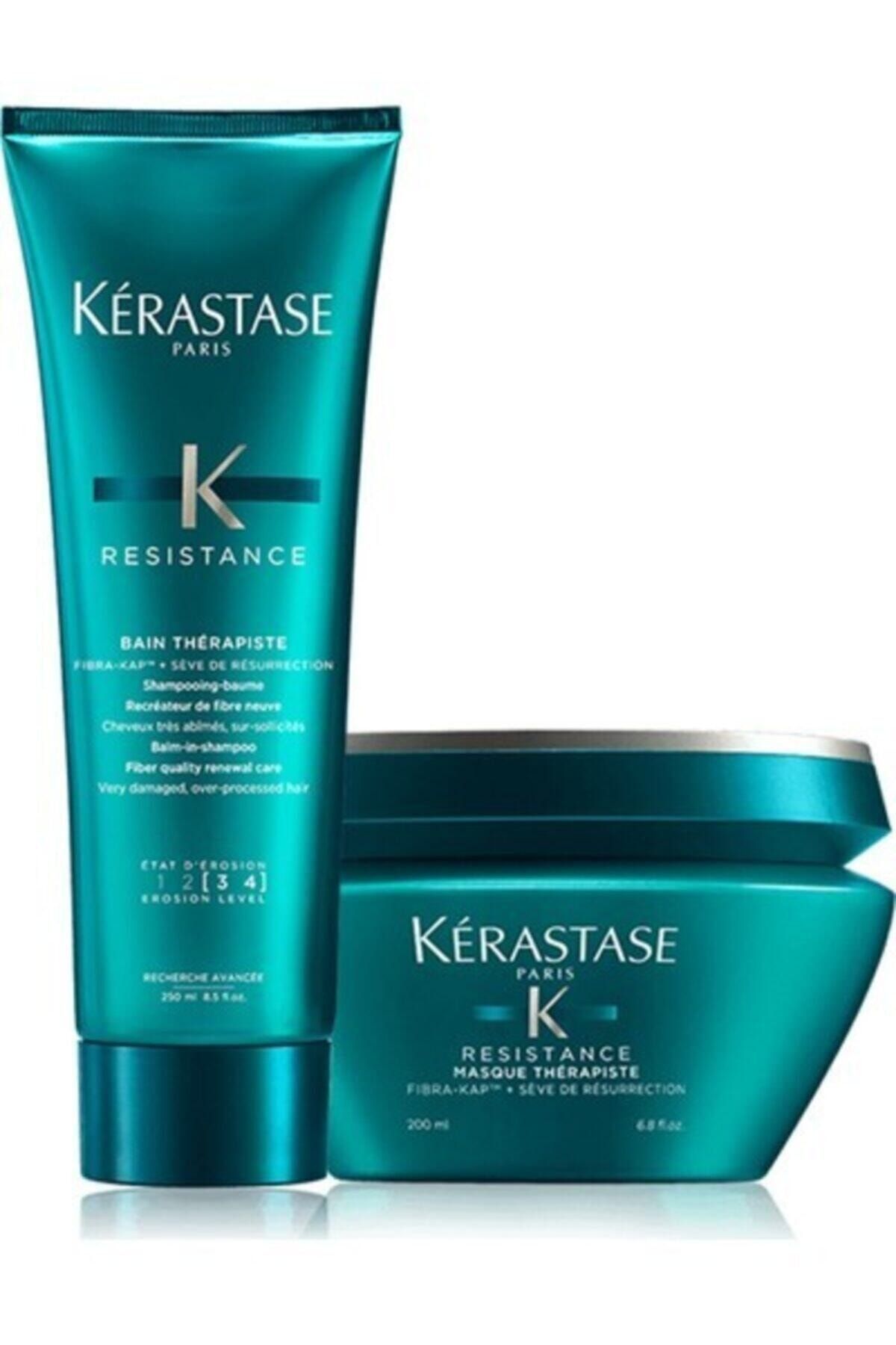 Kerastase Therapiste 3-4 Yenileyici Şampuan 250 Ml + Yıpranmaya Karşı Yenileyici Maske 200 Ml