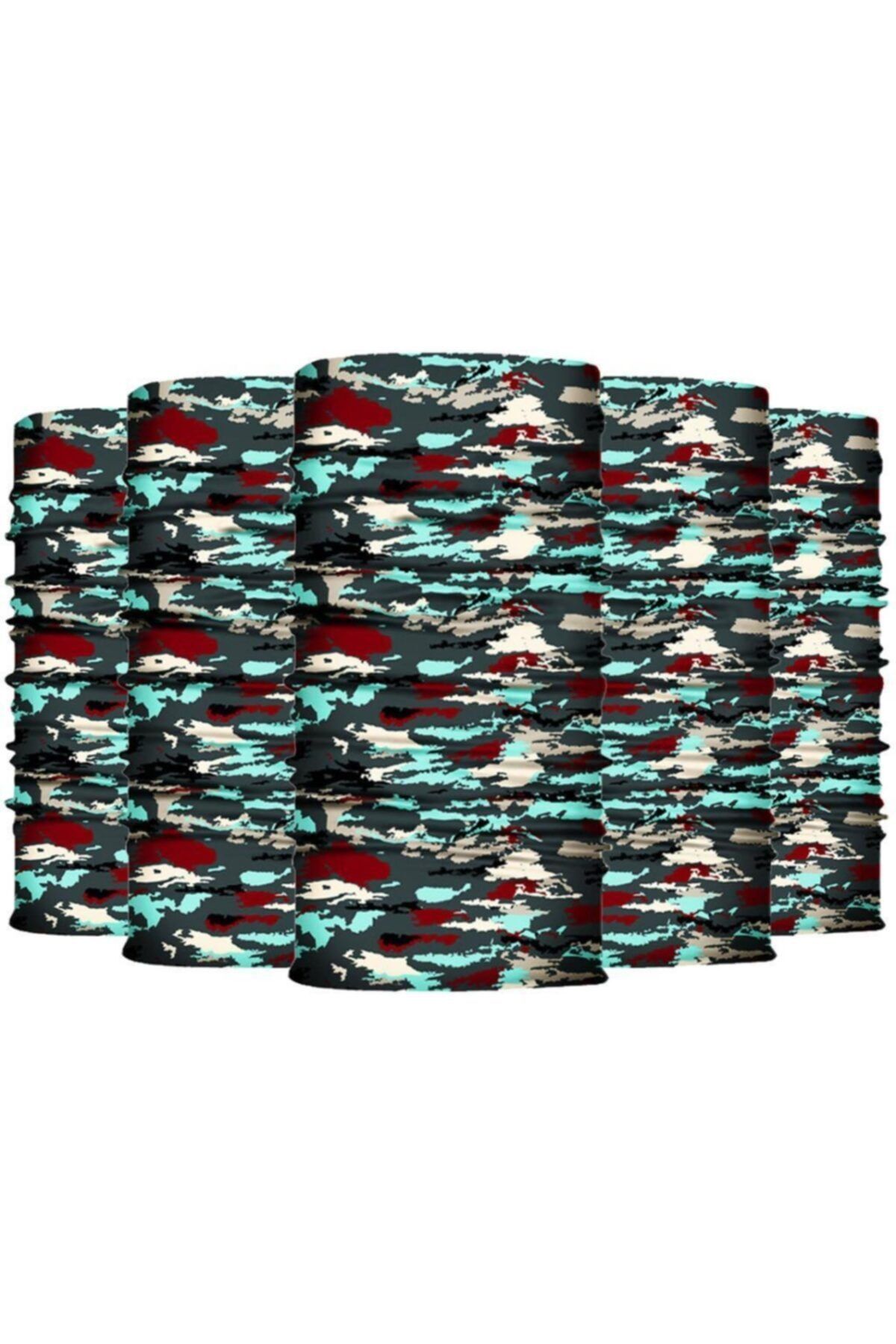 Knmaster Magnum Buff Bandana Boyunluk Maske Saç Bandı 5'li Paket