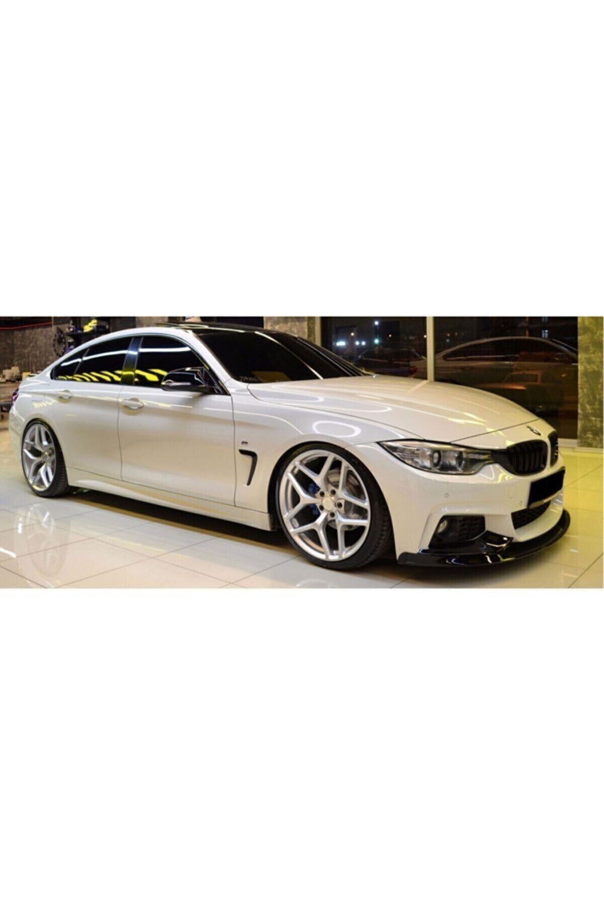 AKC TUNİNG Bmw 4 Serisi F32/f33 Uyumlu Ön Tampon Lipi Parlak Siyah Plastik Frm-f32f33