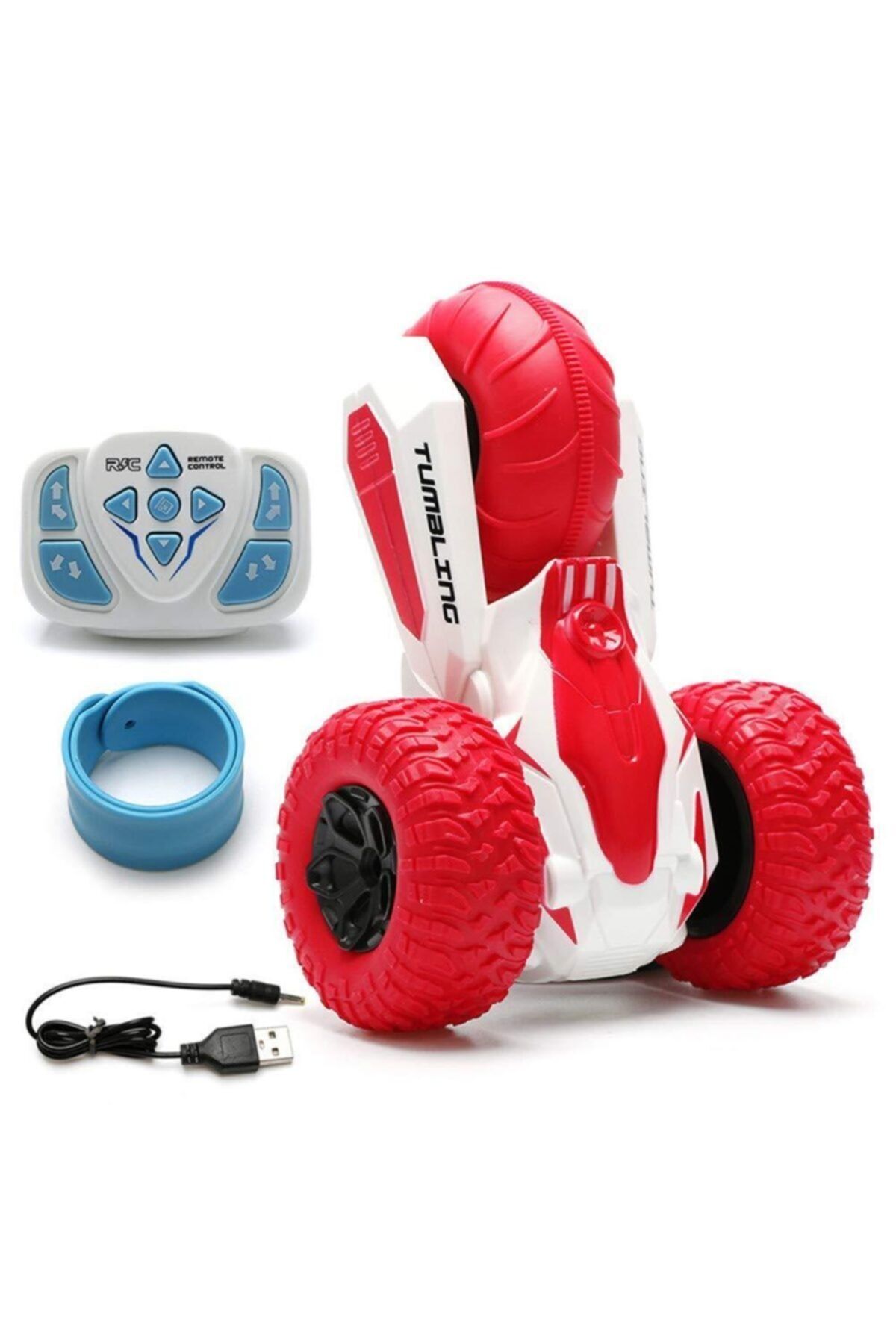 Gepettoys T01b Bileklikten Kontrollü Uzaktan Kumandalı Stunt Force Akrobat Araba