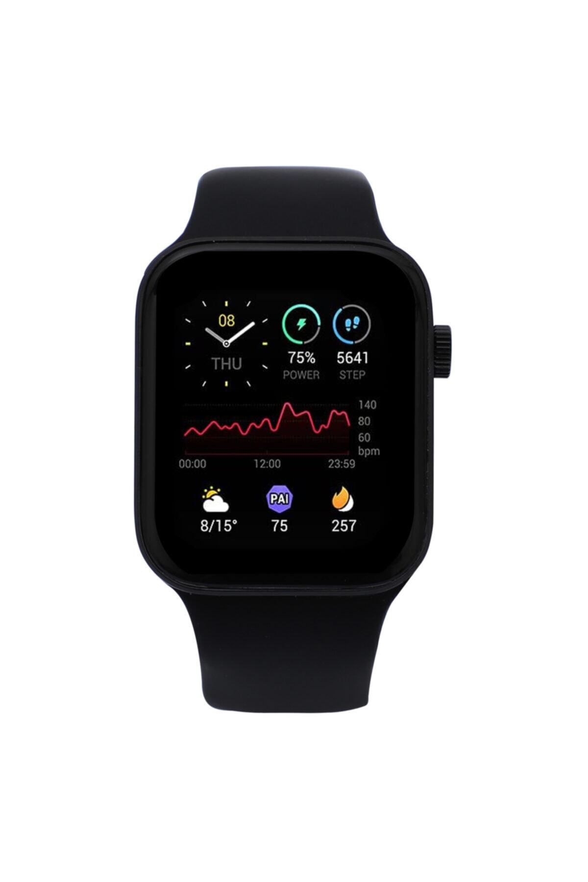TechPods N76 Watch 7 Yeni Tasarım Akıllı Saat Bluetooth Çift Düğme