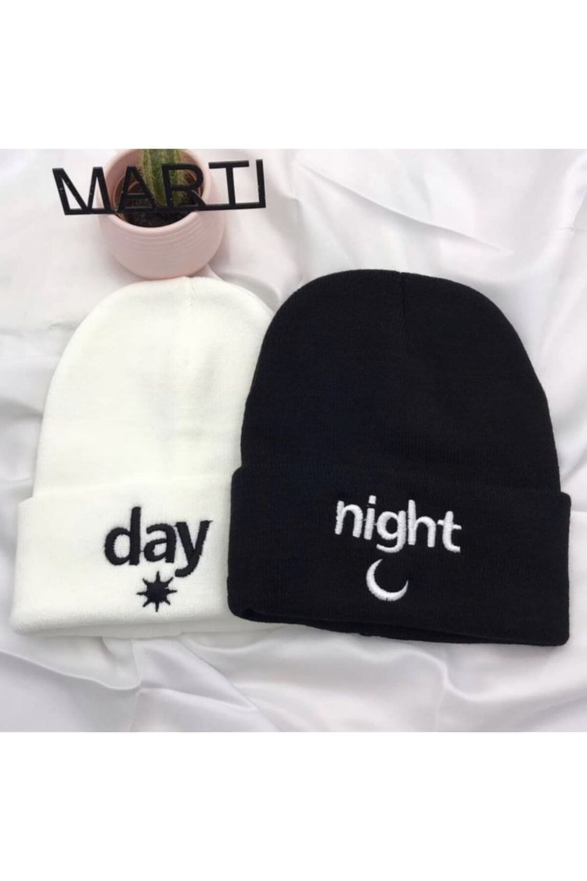MARTI BUTİK 2'li Day Night Bere Takımı