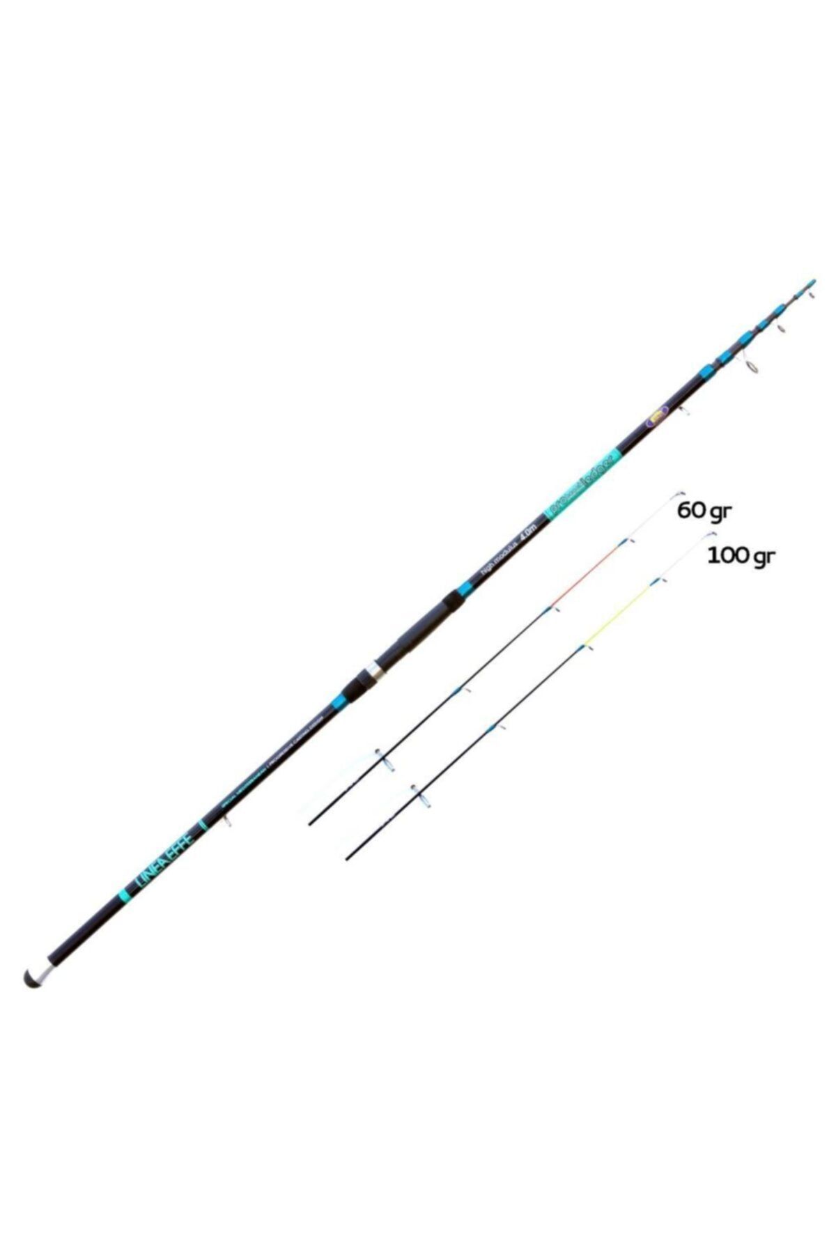 LİNEAEFFE Pro Ledger Carbon 4.00mt 100gr Surf Kamışı