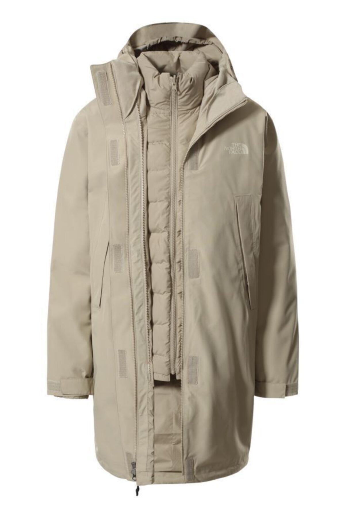 THE NORTH FACE Arctic Triclimate Kadın Mont Bej
