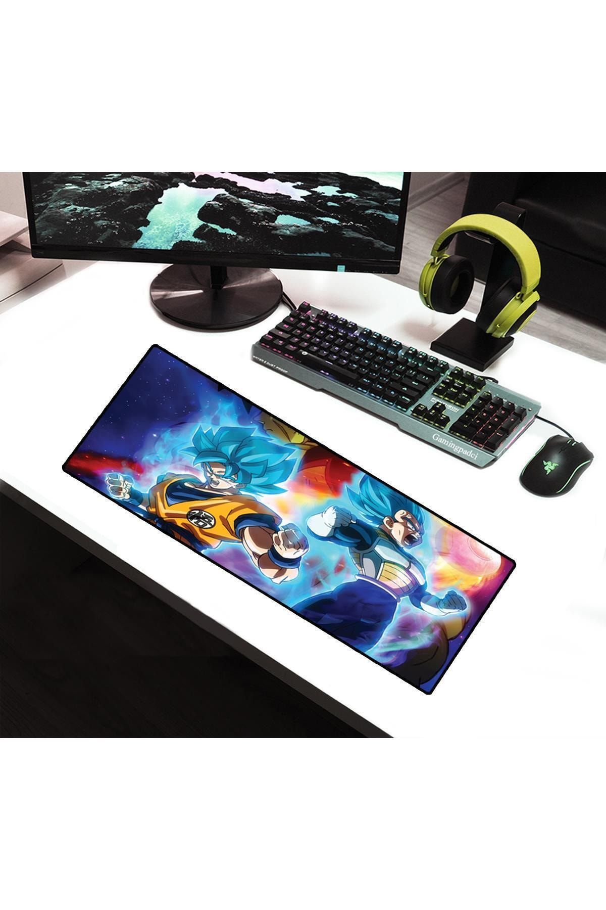 Gamingpadci 70x30 Cm Anime Dikişli Kaydırmaz Taban Speed Versiyon Mouse Pad Oyuncu Gaming