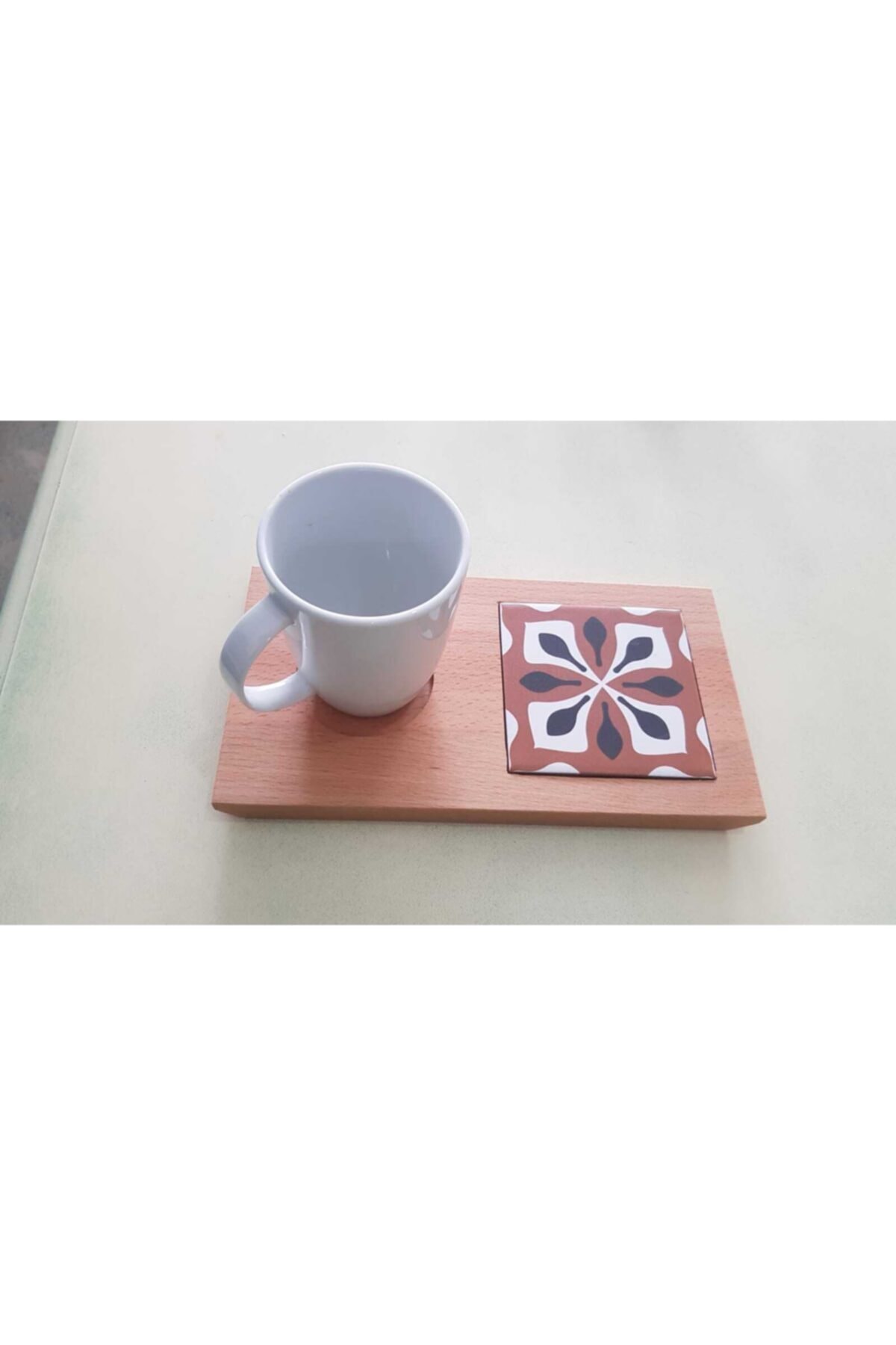 AtölyeYaman Çinili Çay Kahve Sunumluk