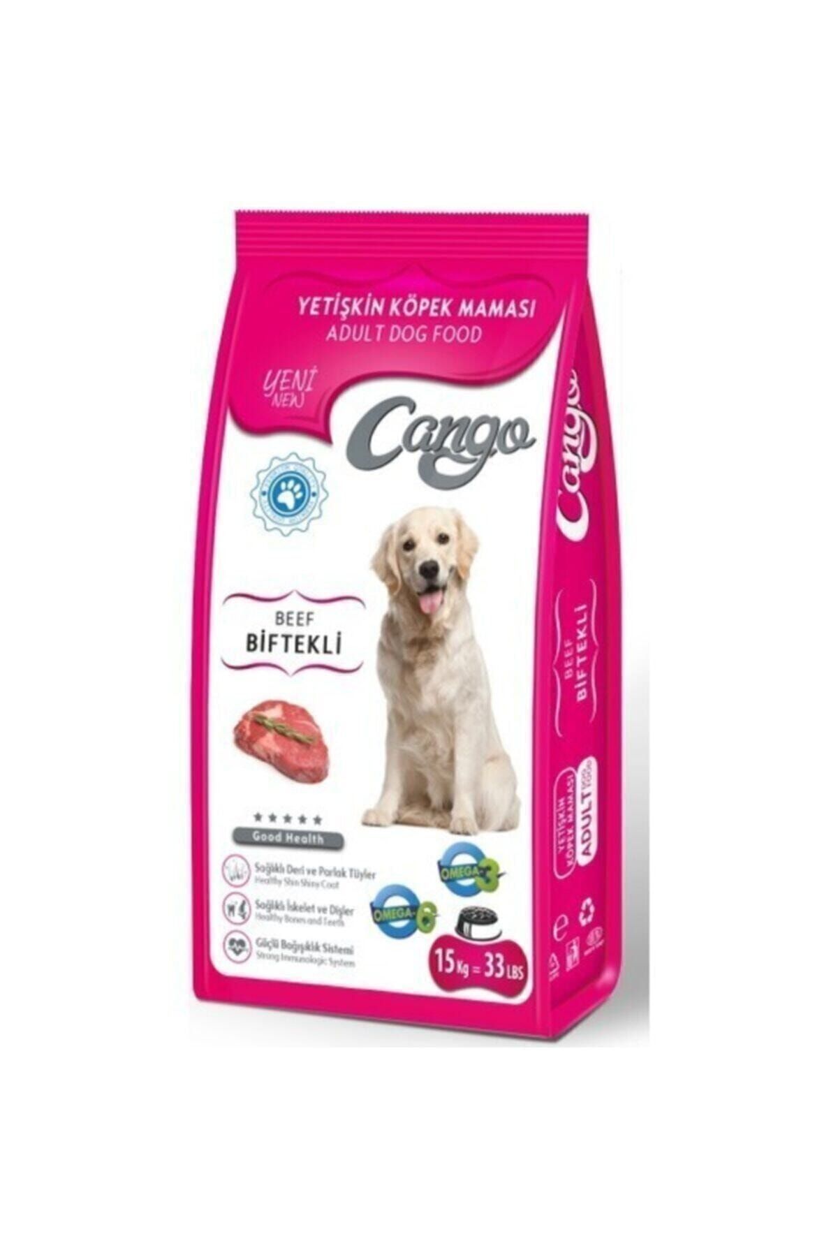 Cango Yetişkin Köpek Maması Biftekli 15 Kg