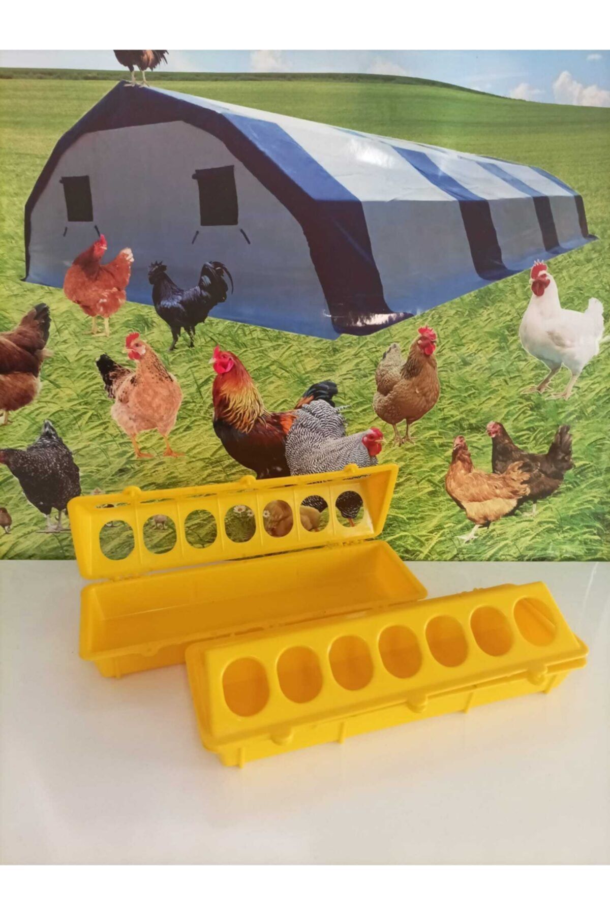 ATEŞ EKİPMANCILIK 30 Cm Plastik Yemlik