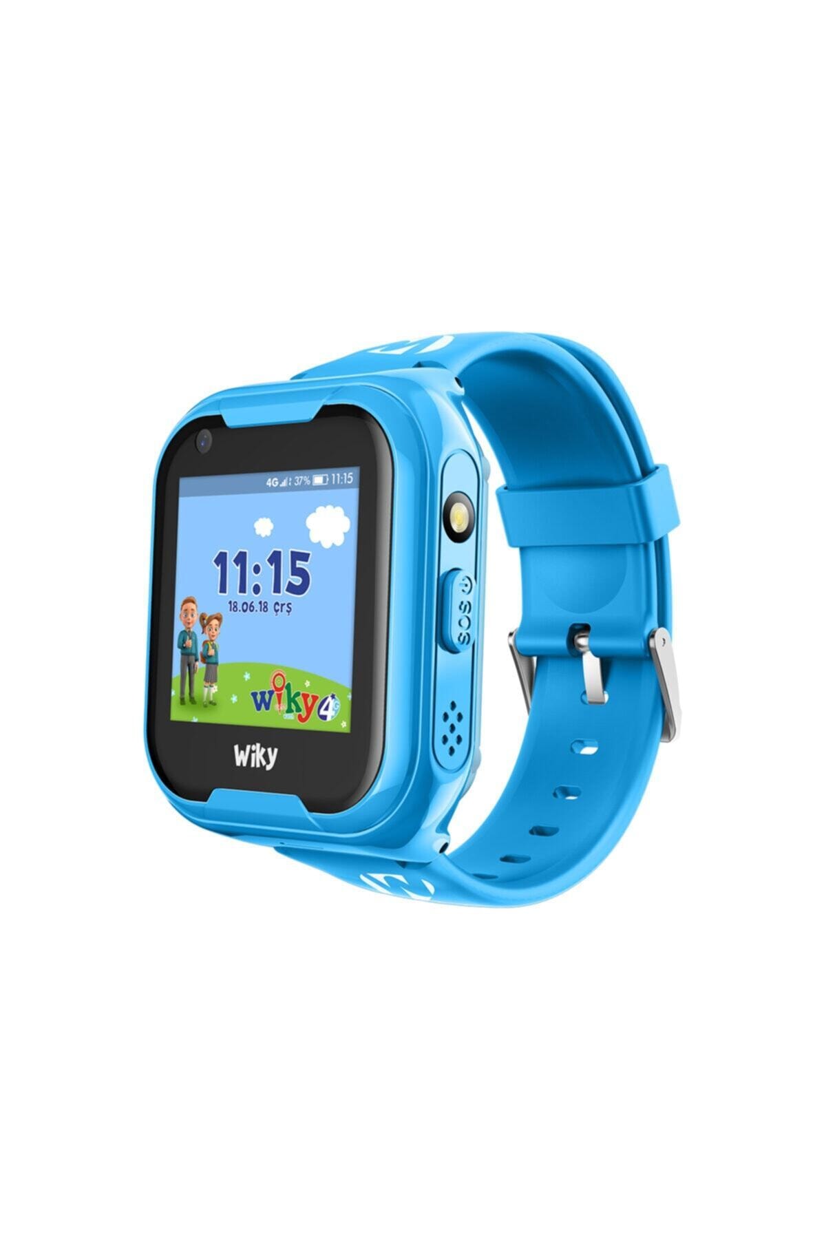 Wiky Watch Wikykids Watch 4g Akıllı Çocuk Saati Mavi Görüntülü Konuşma