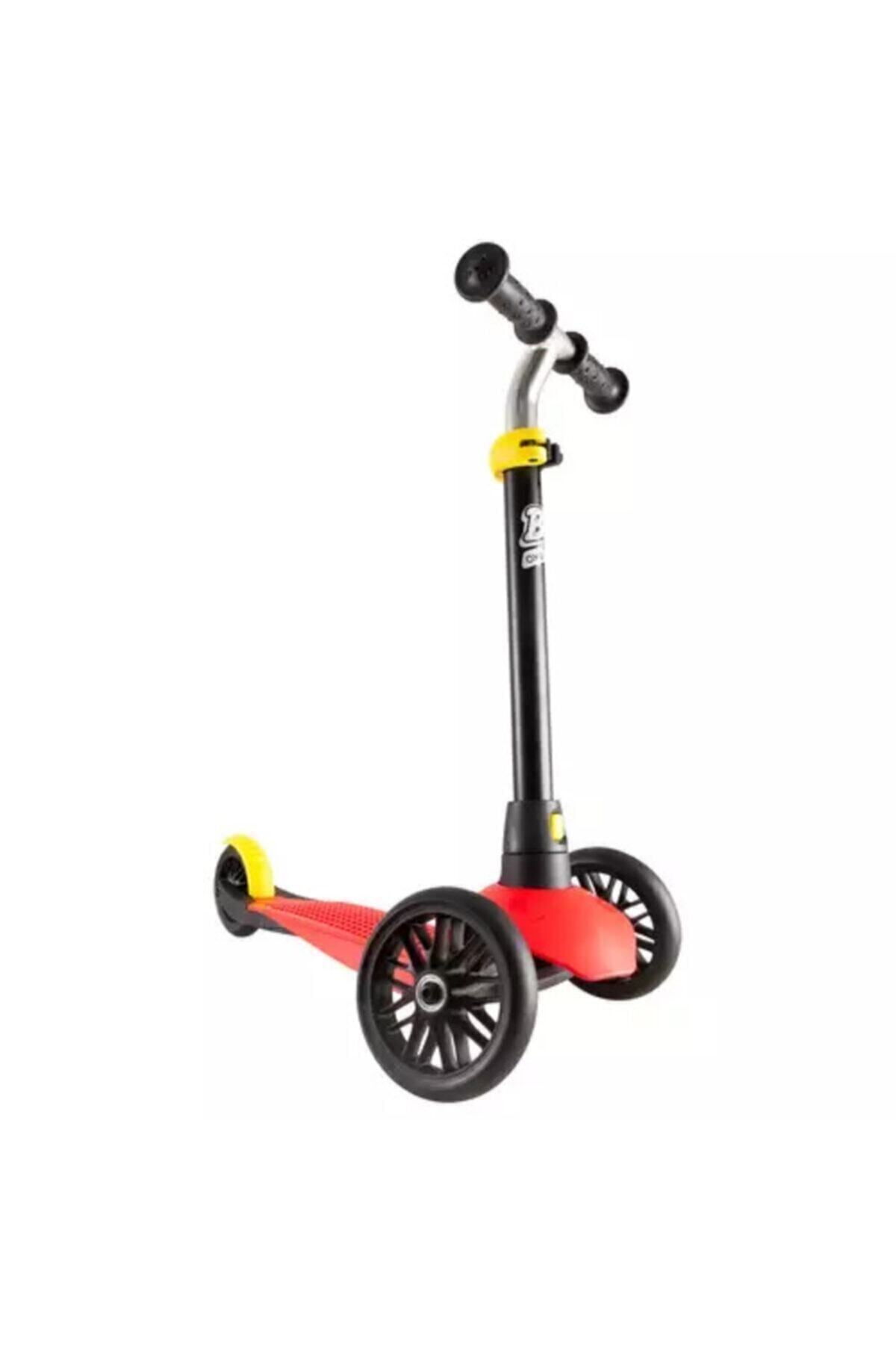 oxelo Scooter B1 Çocuk Bebek Scooter 2-4 Yaş Meridyendukkan 3 Tekerlekli Scooter Kırmızı