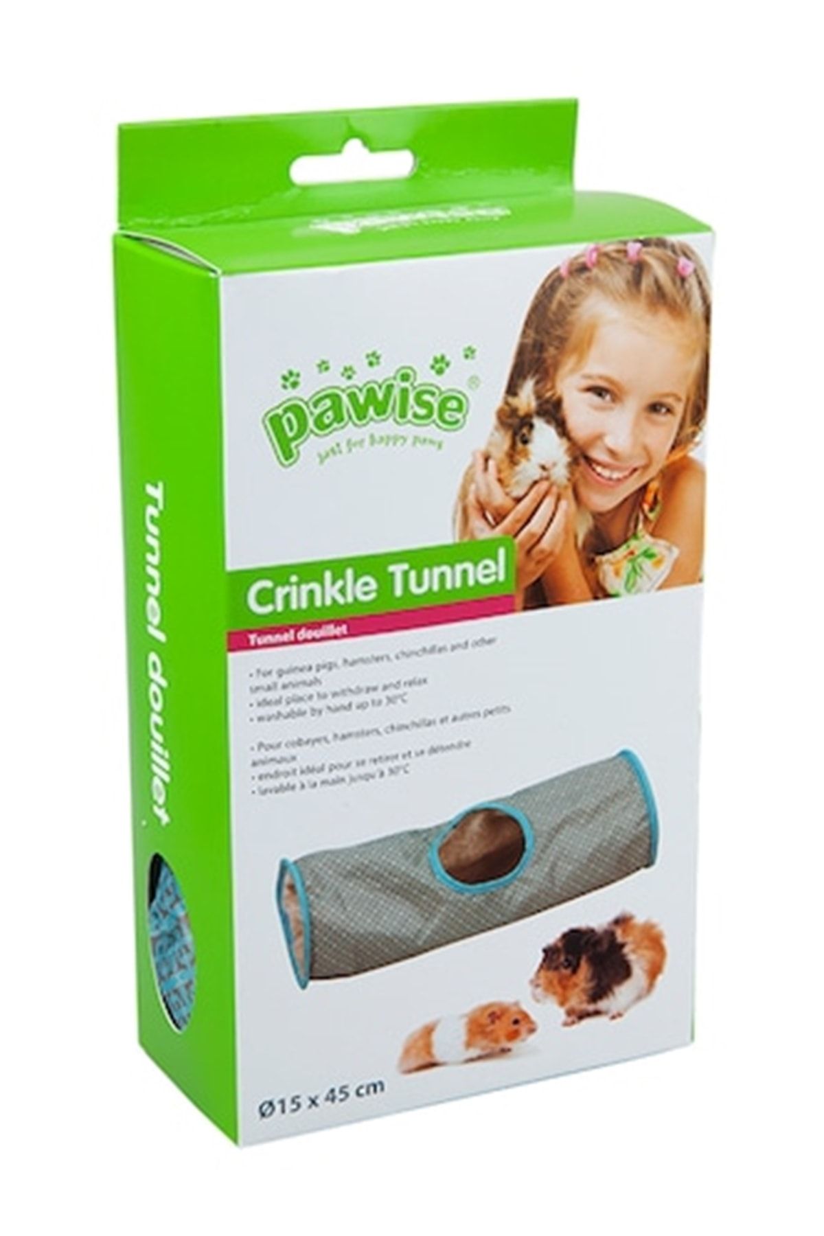 Pawise Kemirgen Yuva Hışırdayan Folyolu Tünel 15*45 Cm