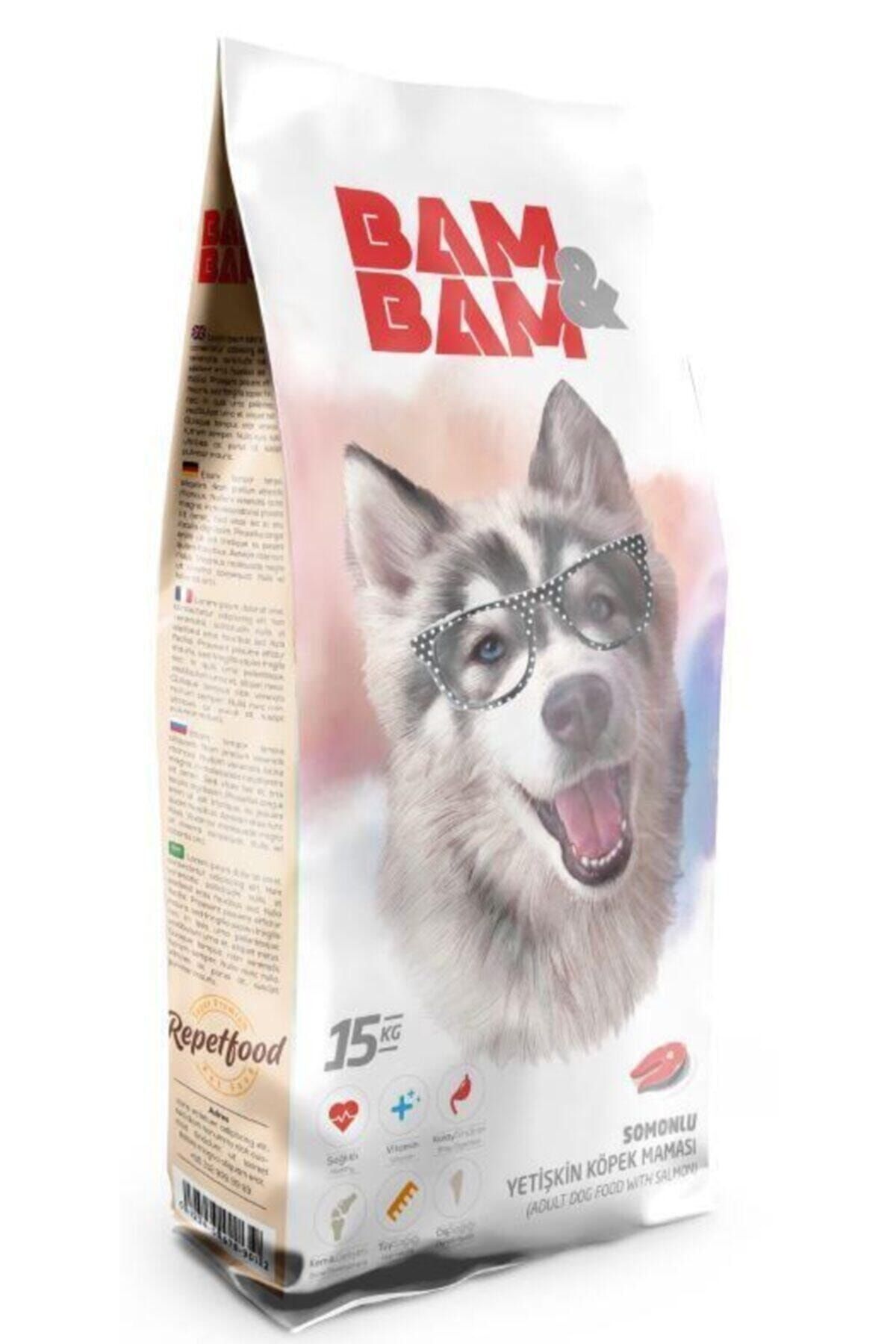 BAM&BAM Yetişkin Somonlu Köpek Maması 15 kg