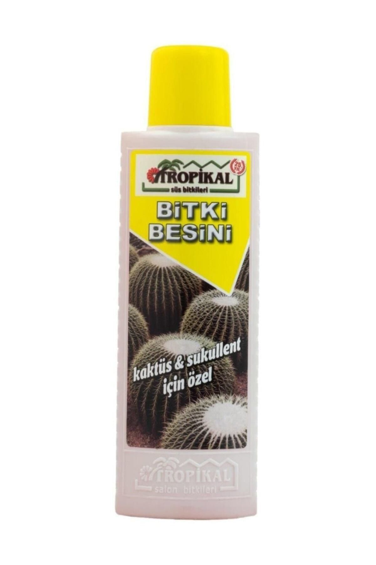 TROPİKAL Kaktüs & Sukulent Bitki Besini 500 Ml Sıvı Gübre Vitamin
