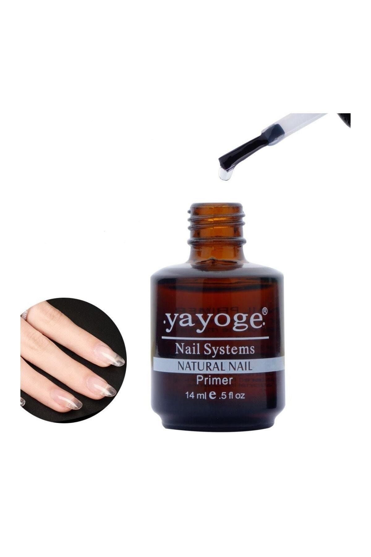 YAYOGE Naturel Asitsiz Primer 2 In 1 Özellikli Ister Base Coat Ister Primer 15 Ml