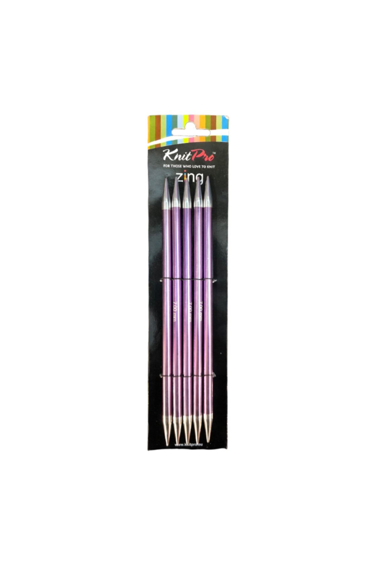 ŞENELYÜN Knitpro Zing 5 Şiş No: 7 Mm Made In Germany