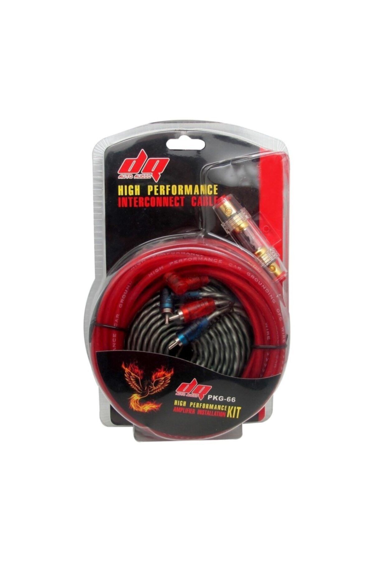 ARSVİSİON Anfi Kablo Oto Audio 8ga Amfi Full Set Kablo Kiti