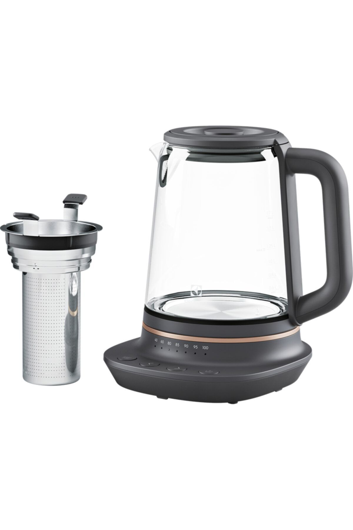 Electrolux Explore 7 E7gk1-8bp 2000 W 1,7 L Demlik Kutulu Cam Su Isıtıcısı