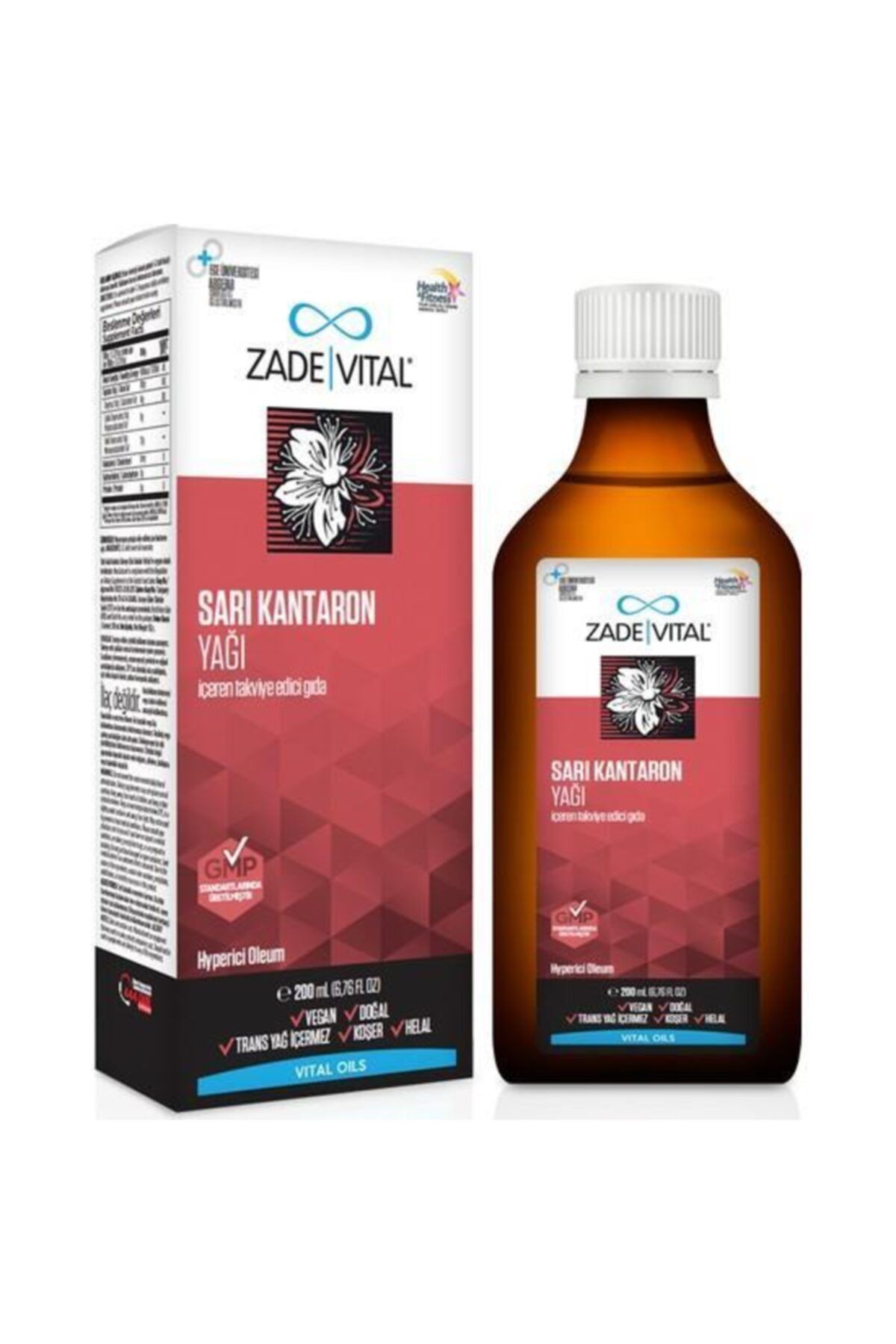 Zade Vital Sarı Kantaron Yağı 150 Ml