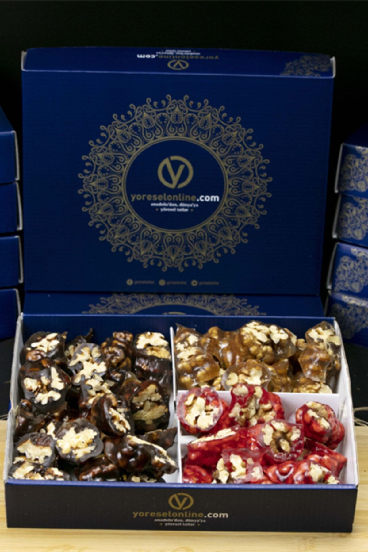Yöresel Online Cevizli Köme Karışık Paket 1000 Gr