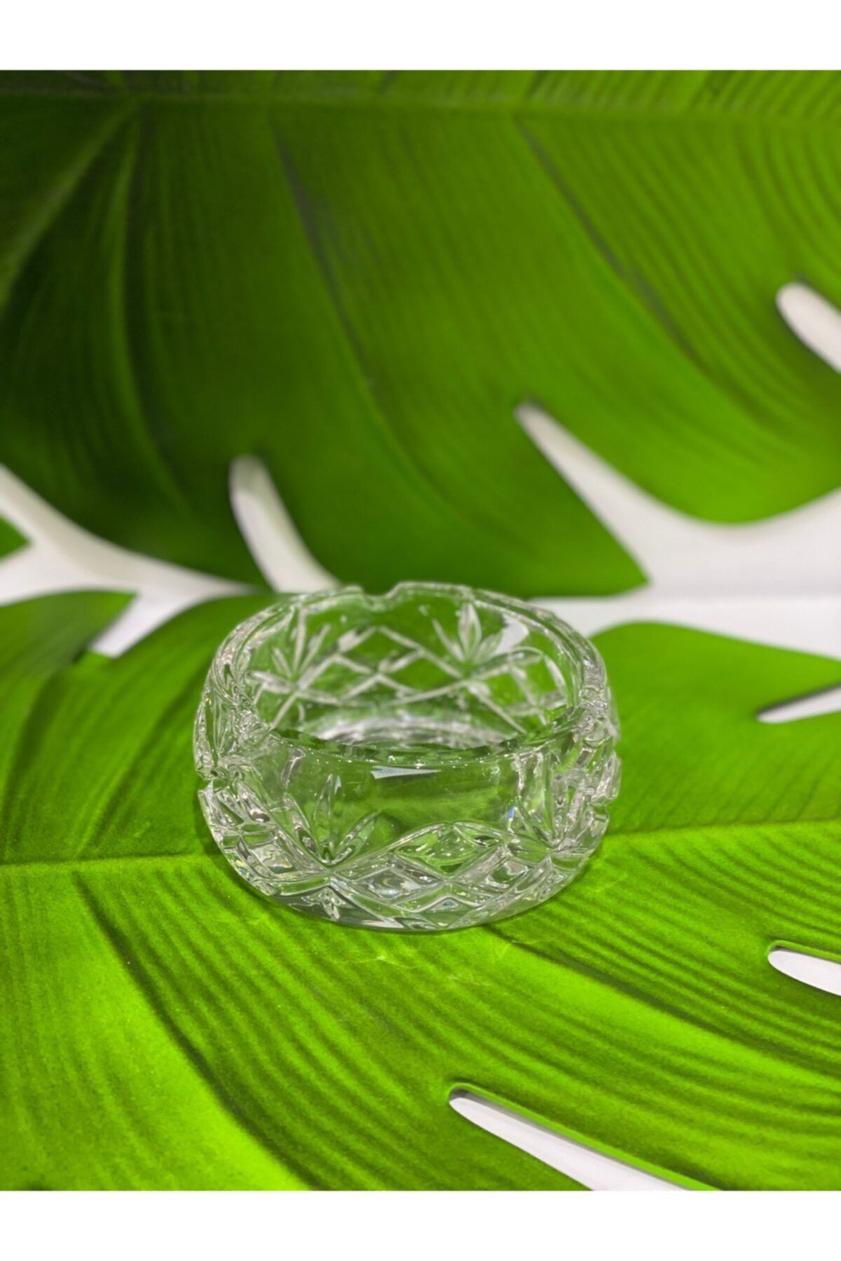 MorzaHome Cam Lüx Kristal Kesme Küllük 11.5x5.5cm