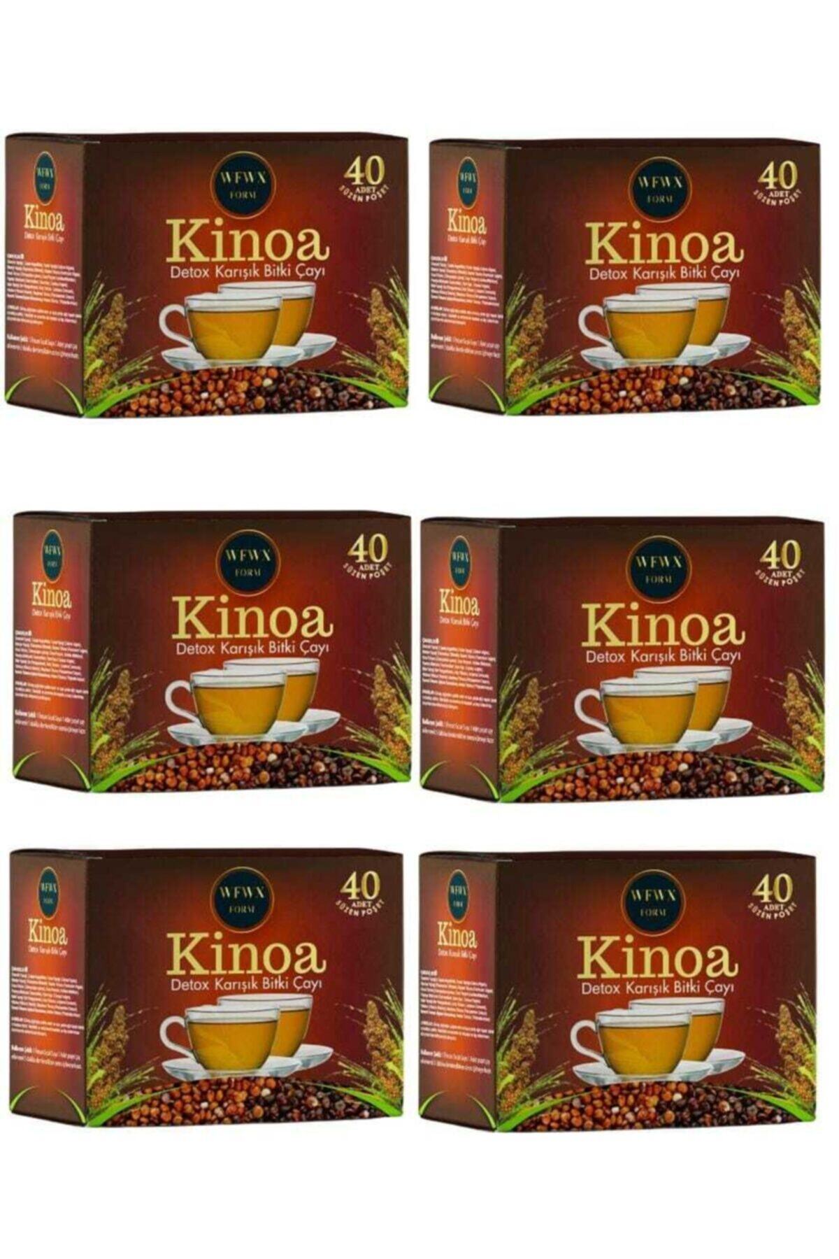 WFWX FORM Kinoa Bitkisel Dedoxs Cay 40'lı Süzen Poşet 6 Paket