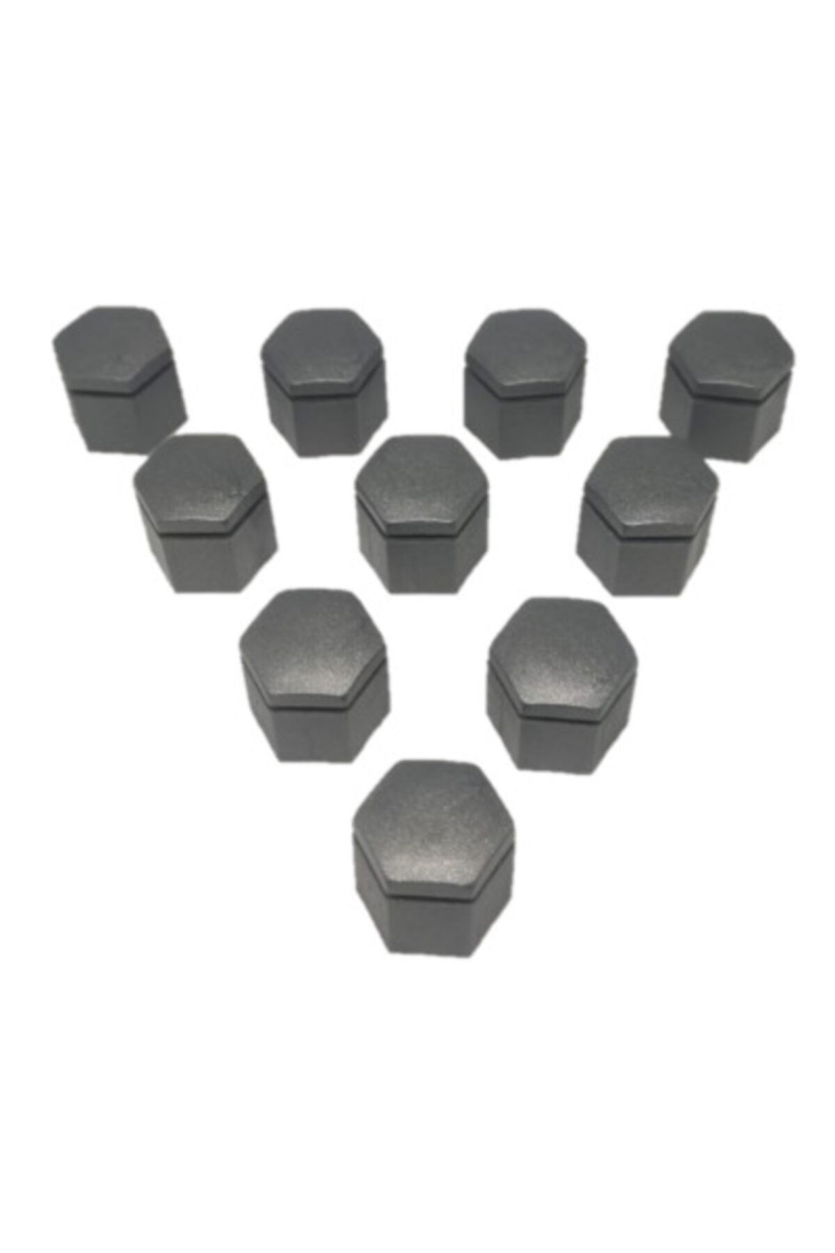 mette Opel Astra Uyumlu  J Bijon Kapağı Gri 10 Adet 19x24 Mm