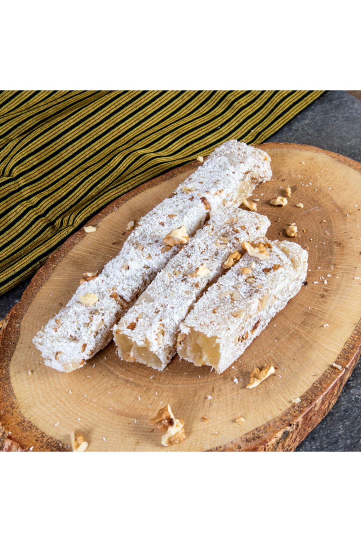 NEFİSSO Sadrazam Bol Cevizli Sucuk Lokum - 500 Gr