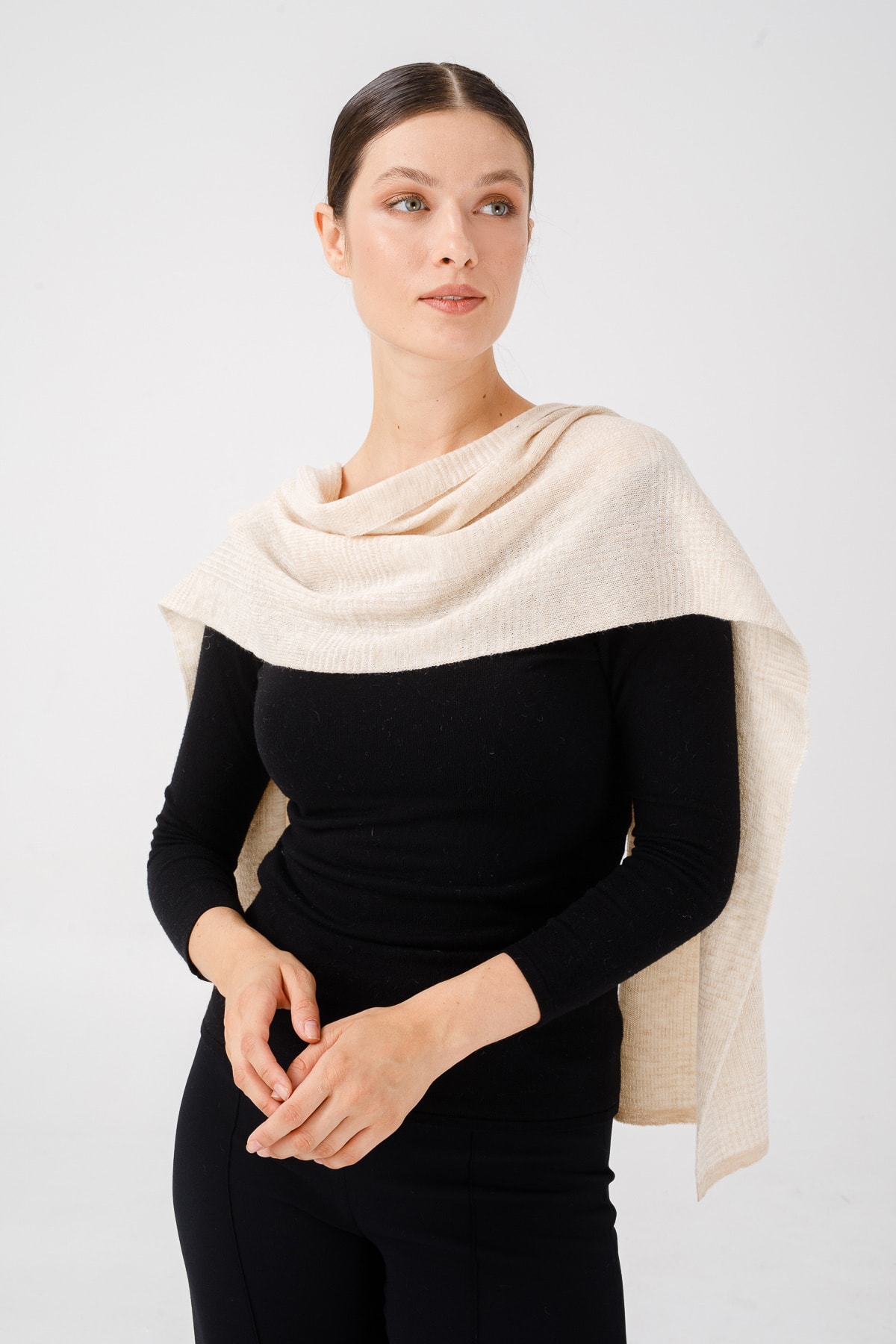 MOHAIR & ANGORA Atkı Frıgya