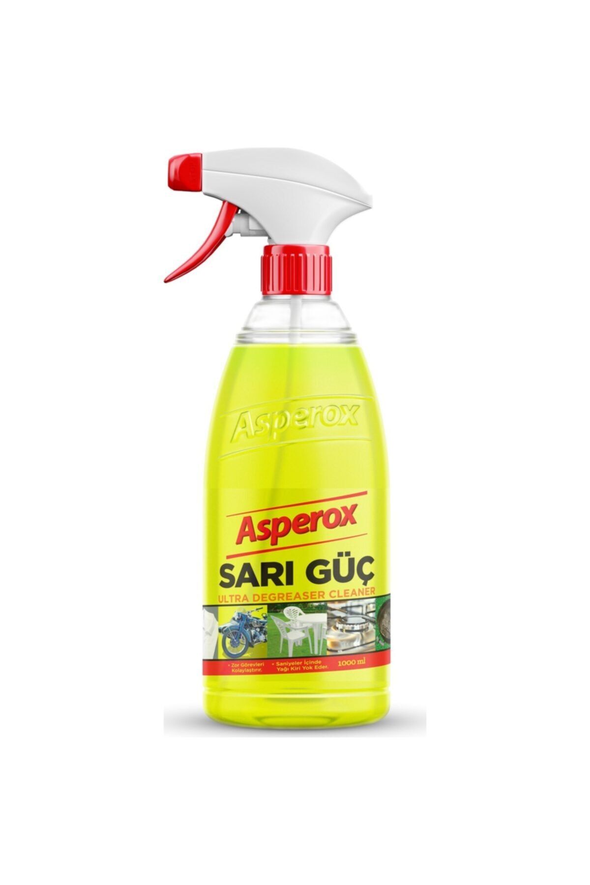 ASPEROX Sarı Güç Temizleyici 1 Kg X 12 Adet