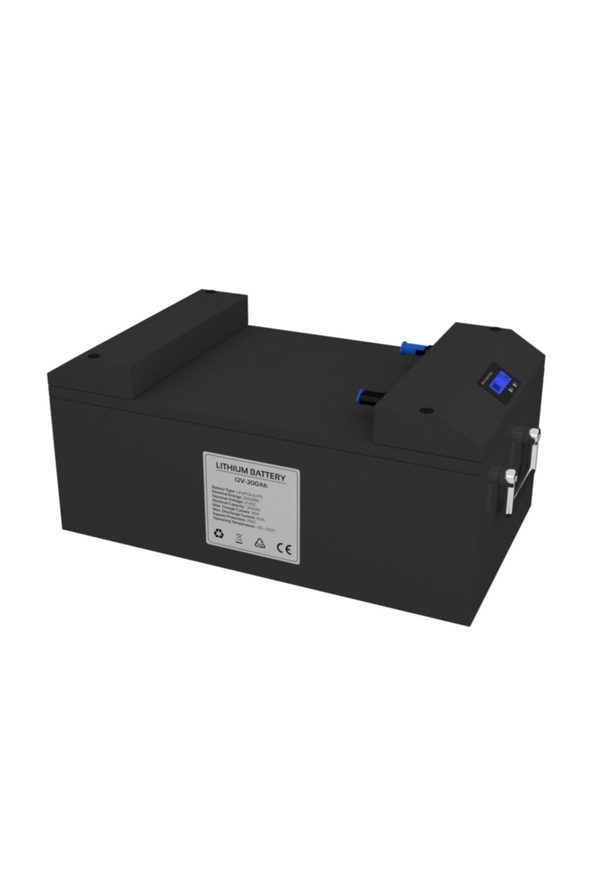 CW Enerji Lifepo4 12.8v 200ah Lityum Batarya 2600 Cycle Ip65