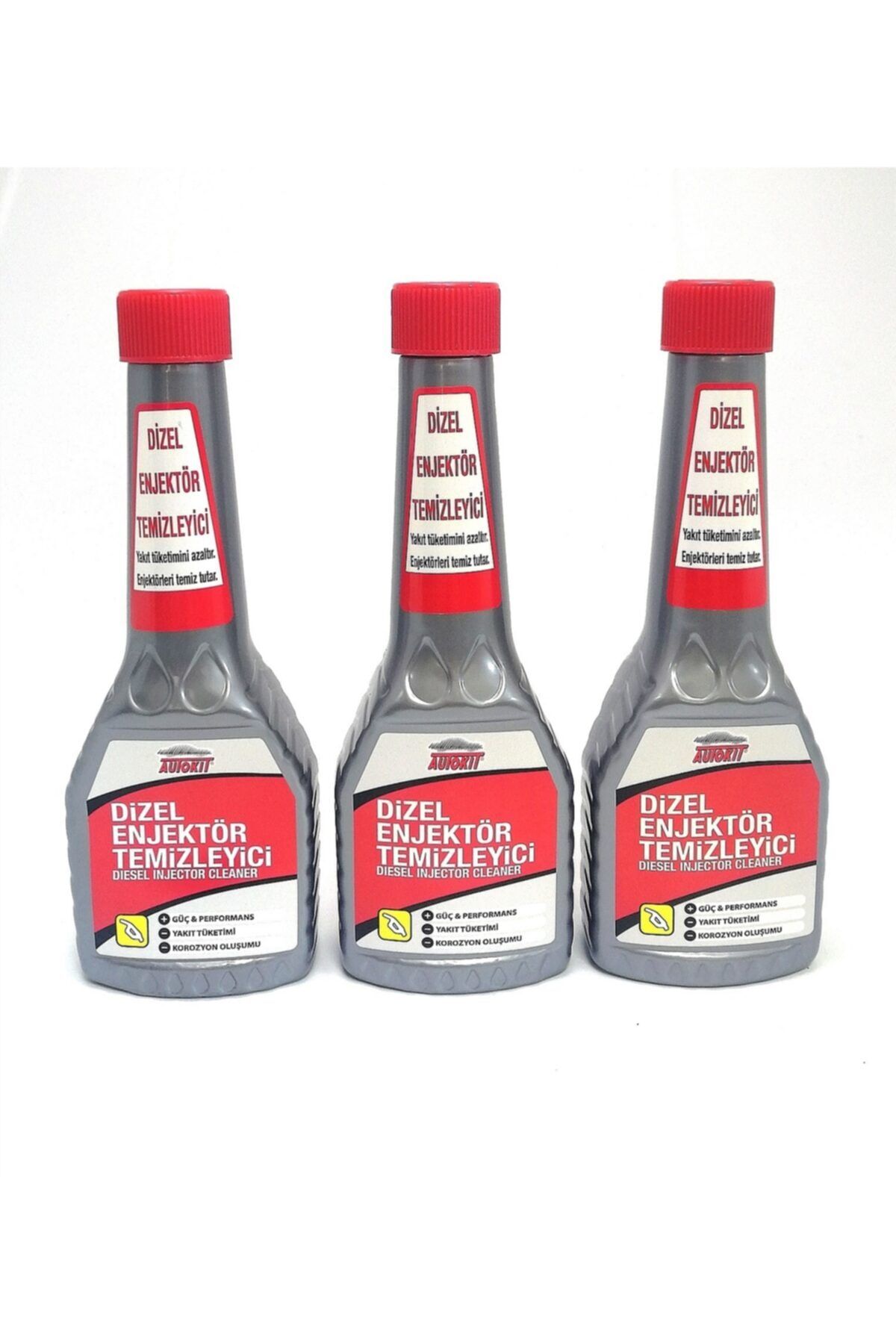 Autokey Autokit 3 Ad Dizel Enjektör Temizleyici 250 Ml