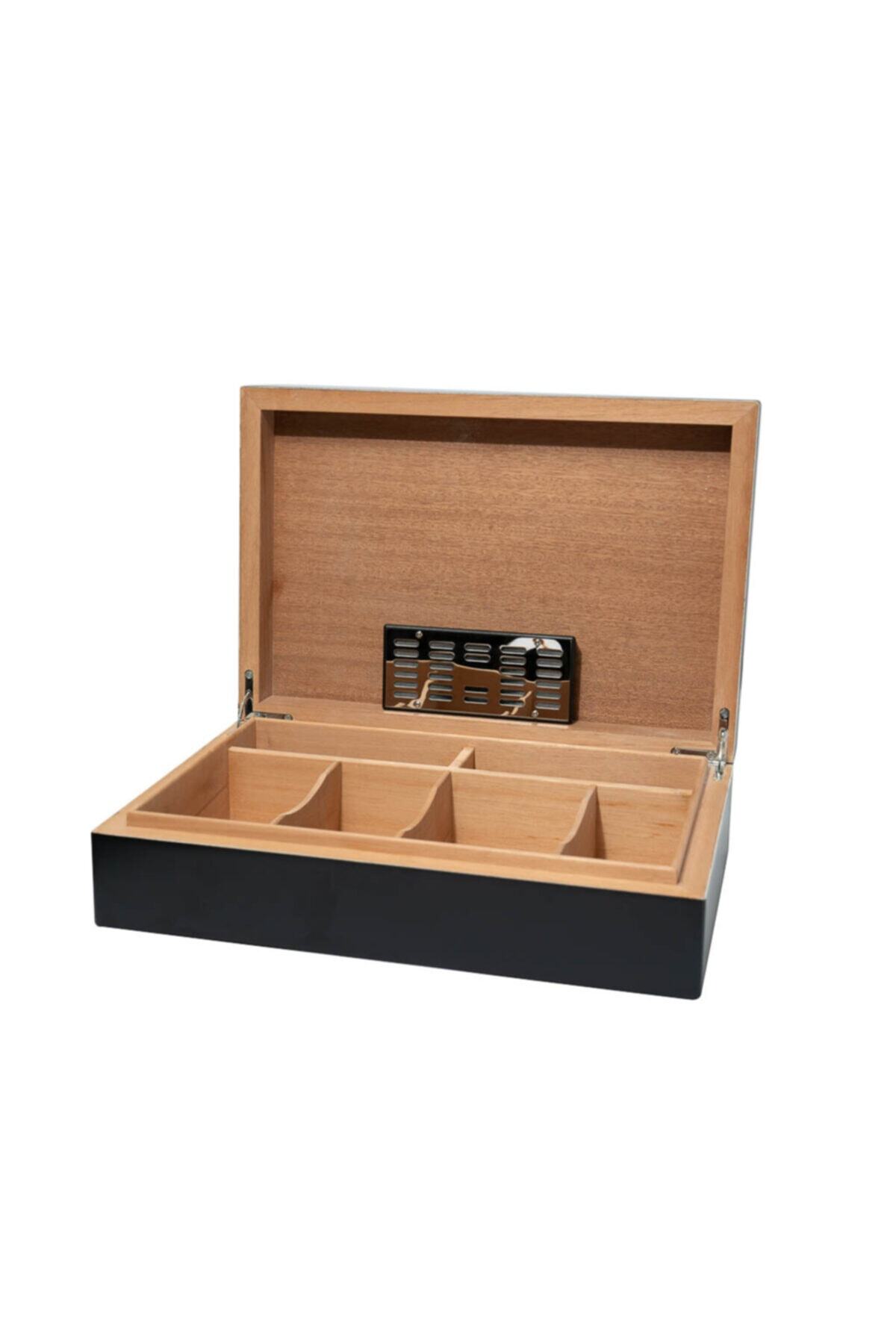 Falco Siyah Humidor Puro Kutusu