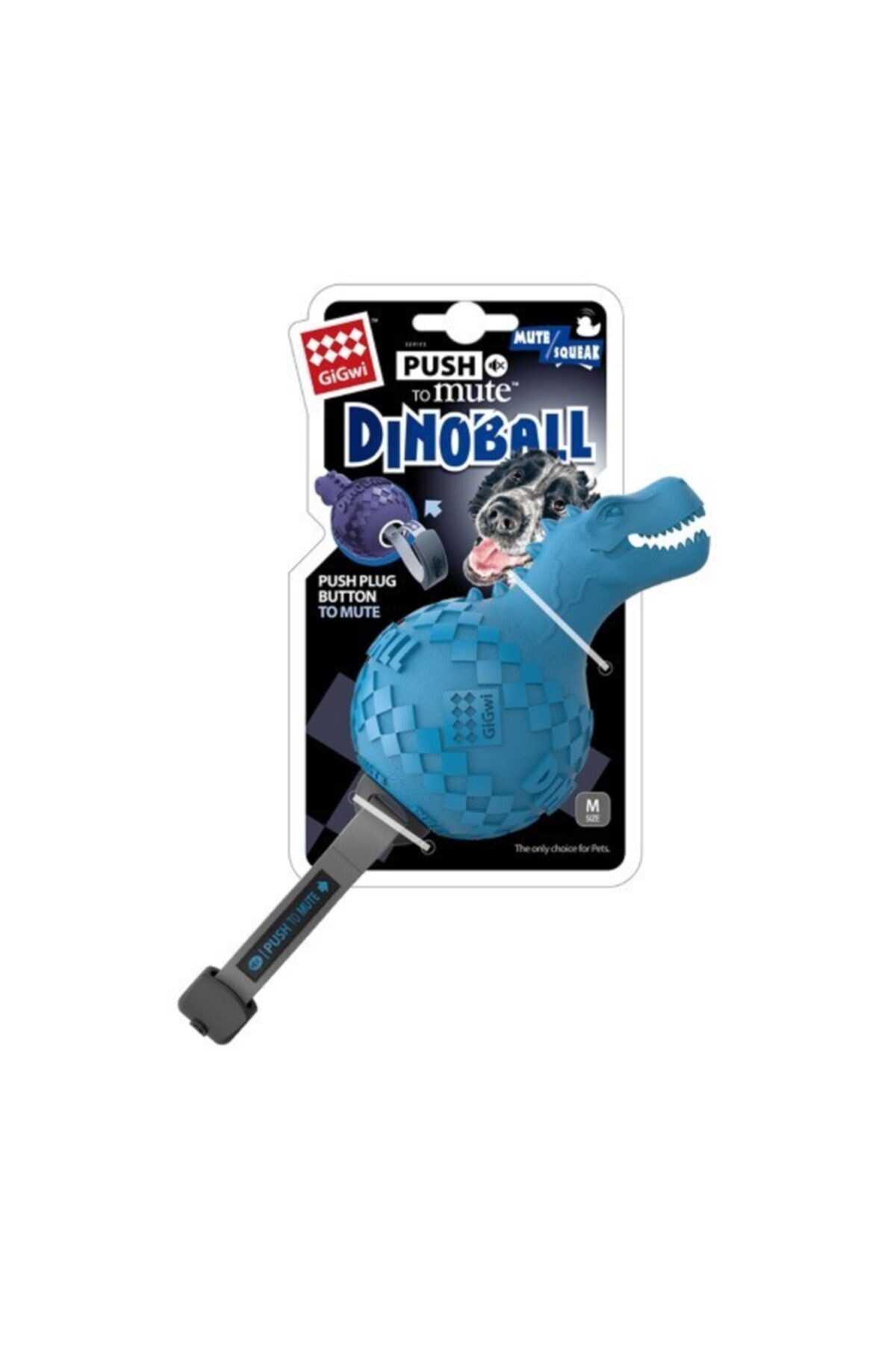 Gigwi 6475 Dinoball Mavi Dinazor Sesli Oyuncak