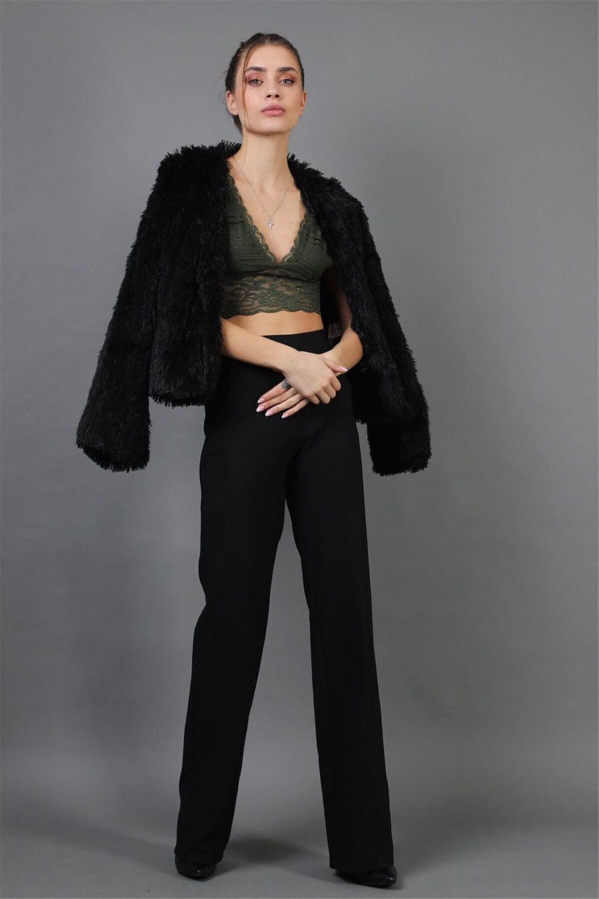 Tuba Butik Dantel Bralet