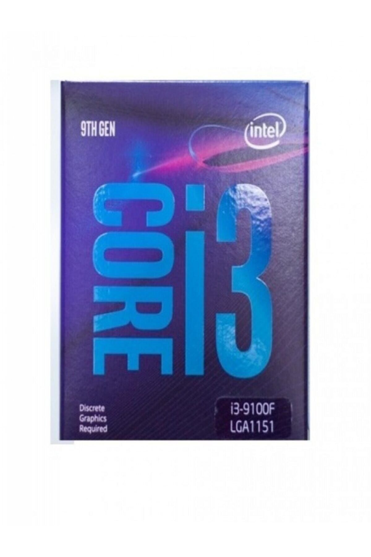Intel Core I3 9100f 4 3,60 Ghz 6mb Lga1151 Coffeelake Box Fan Var