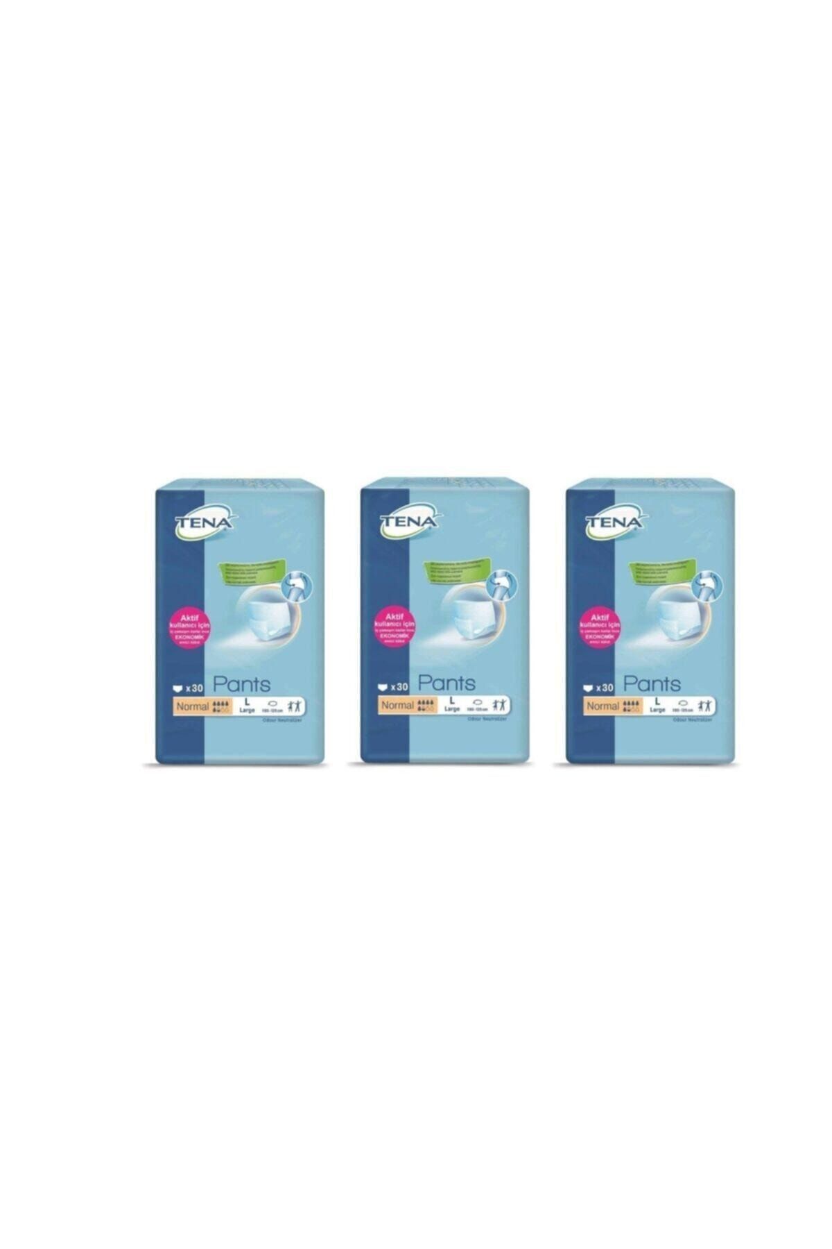 TENA 5.5 Damla Pant Leap Emici Külot 90 Adet Büyük Large Hasta Bezi