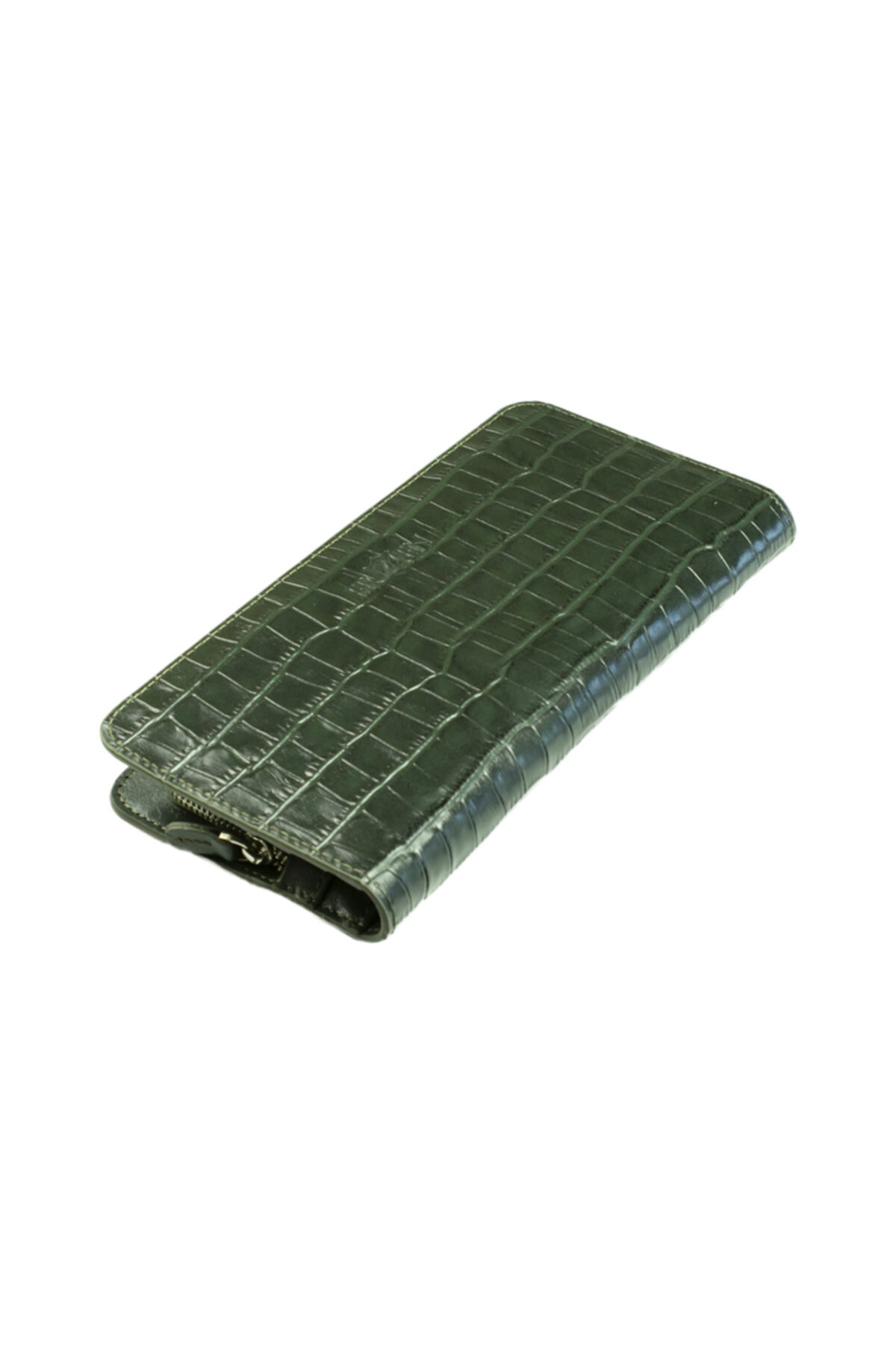 ERZEN DERİ Hakiki Deri Kadın Cüzdanı & El Çantası Yeşil