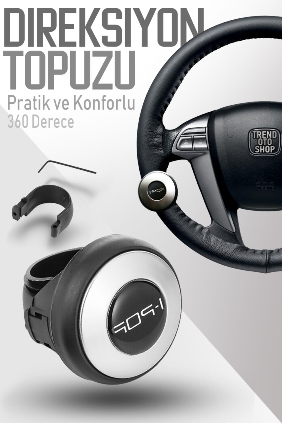 C9 Direksiyon Çevirme Yardımcı Topuz Direksiyon Topuzu I-pop