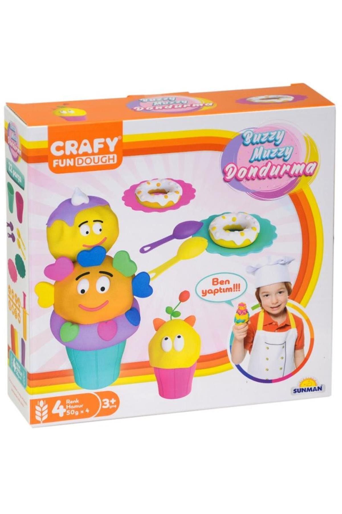 Sunman Marka: Crafy Buzzy Muzzy Dondurma Oyun Hamuru Seti 200 Gr Kategori: Oyun Hamurları