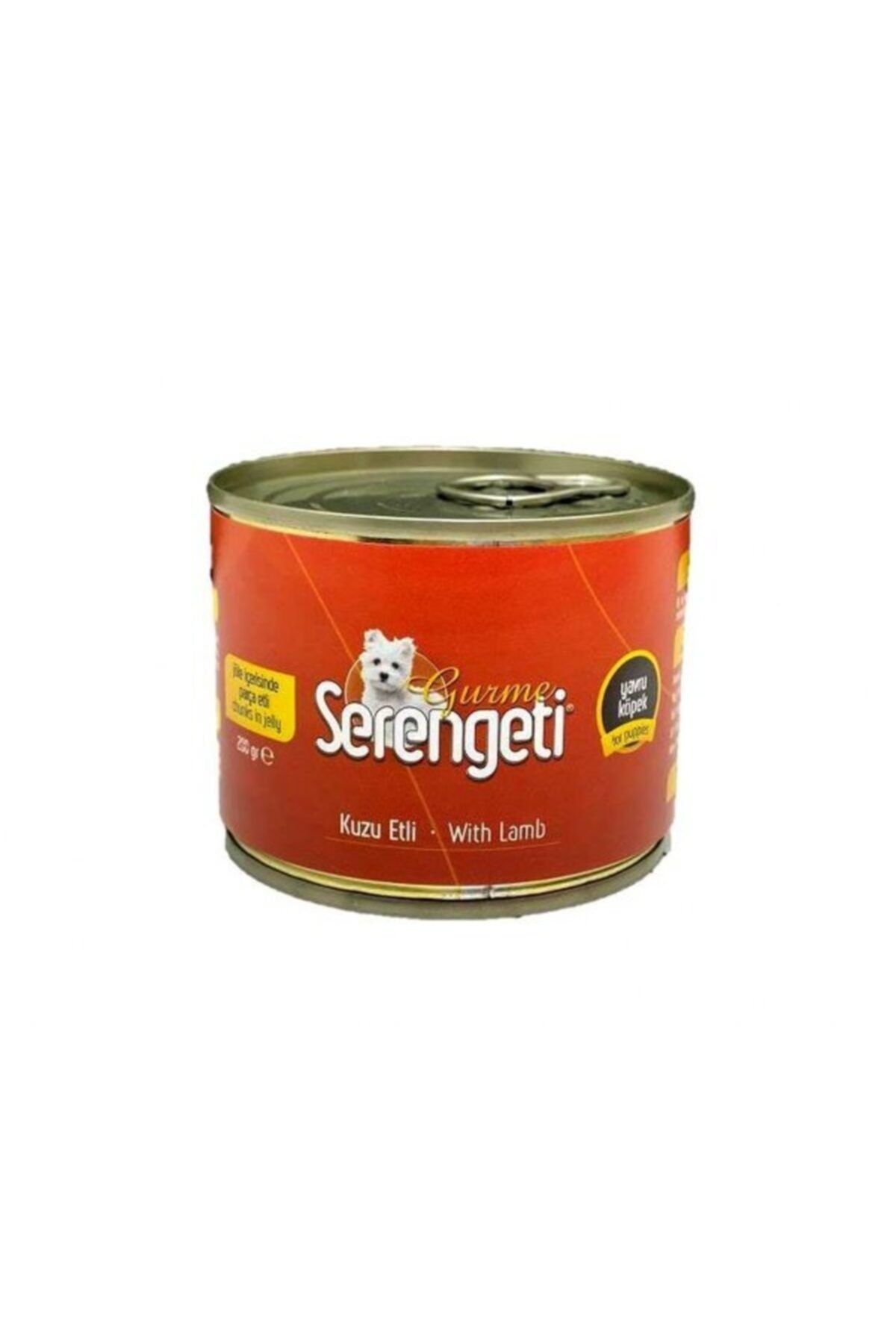 Serengeti Kuzu P.etli Jöleli Yavru Köpek Yaş Maması 200 Gr 12 Li