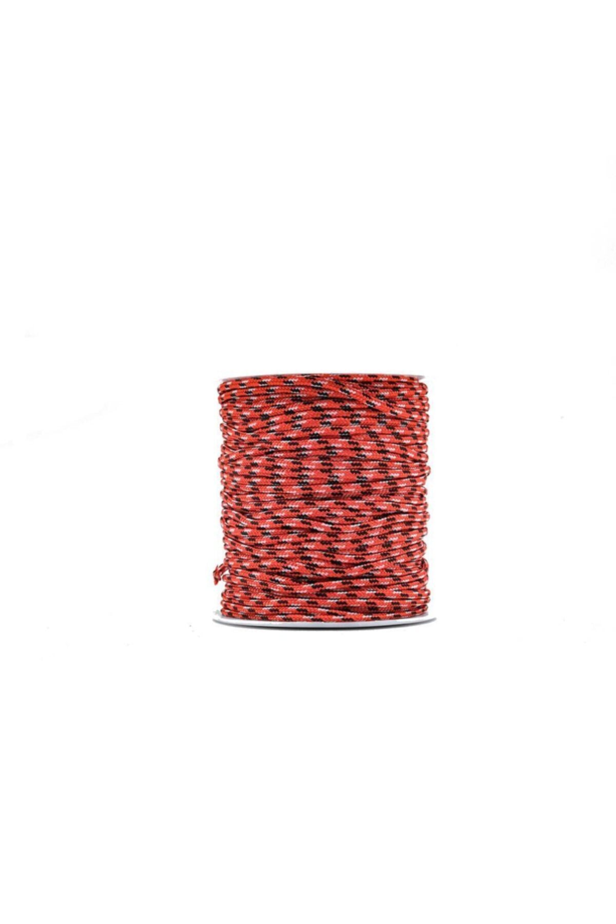 Mg Aksesuar Paracord Ip 2 Mm Siyah Desenli No:19 1 Makara