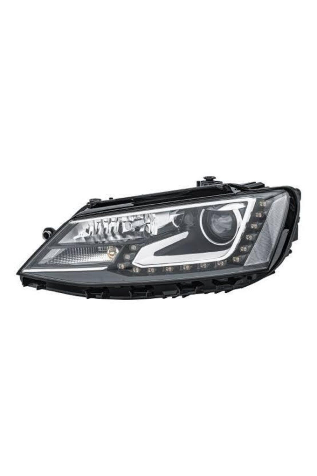 DLW Far Komple Sol (e Mark - Led Modullu Gaz Desarjlı - Phılıps Xenonlu) Jetta 11 
