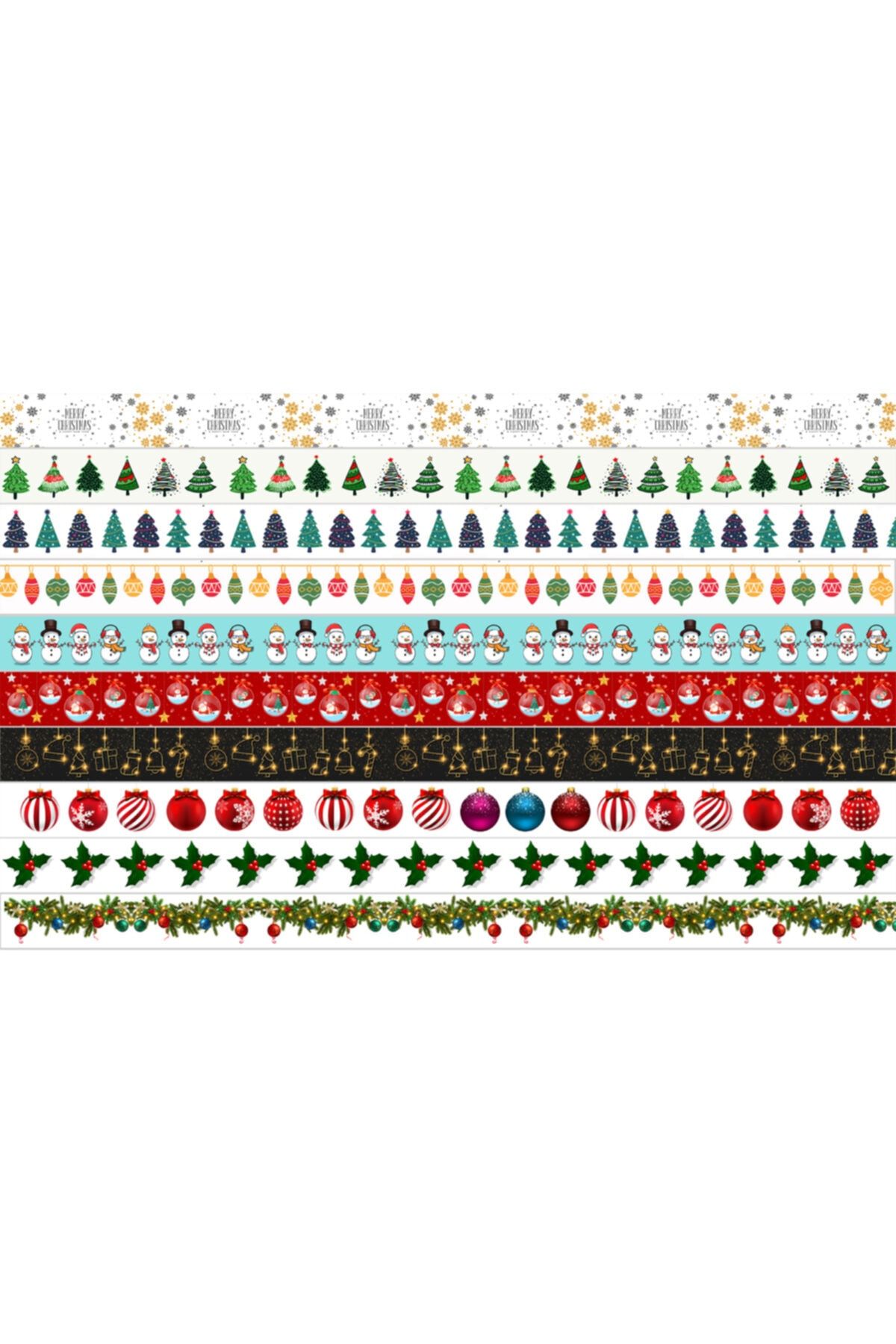 TELLGRAF Yılbaşı Şerit Sticker (3x50 Cm)