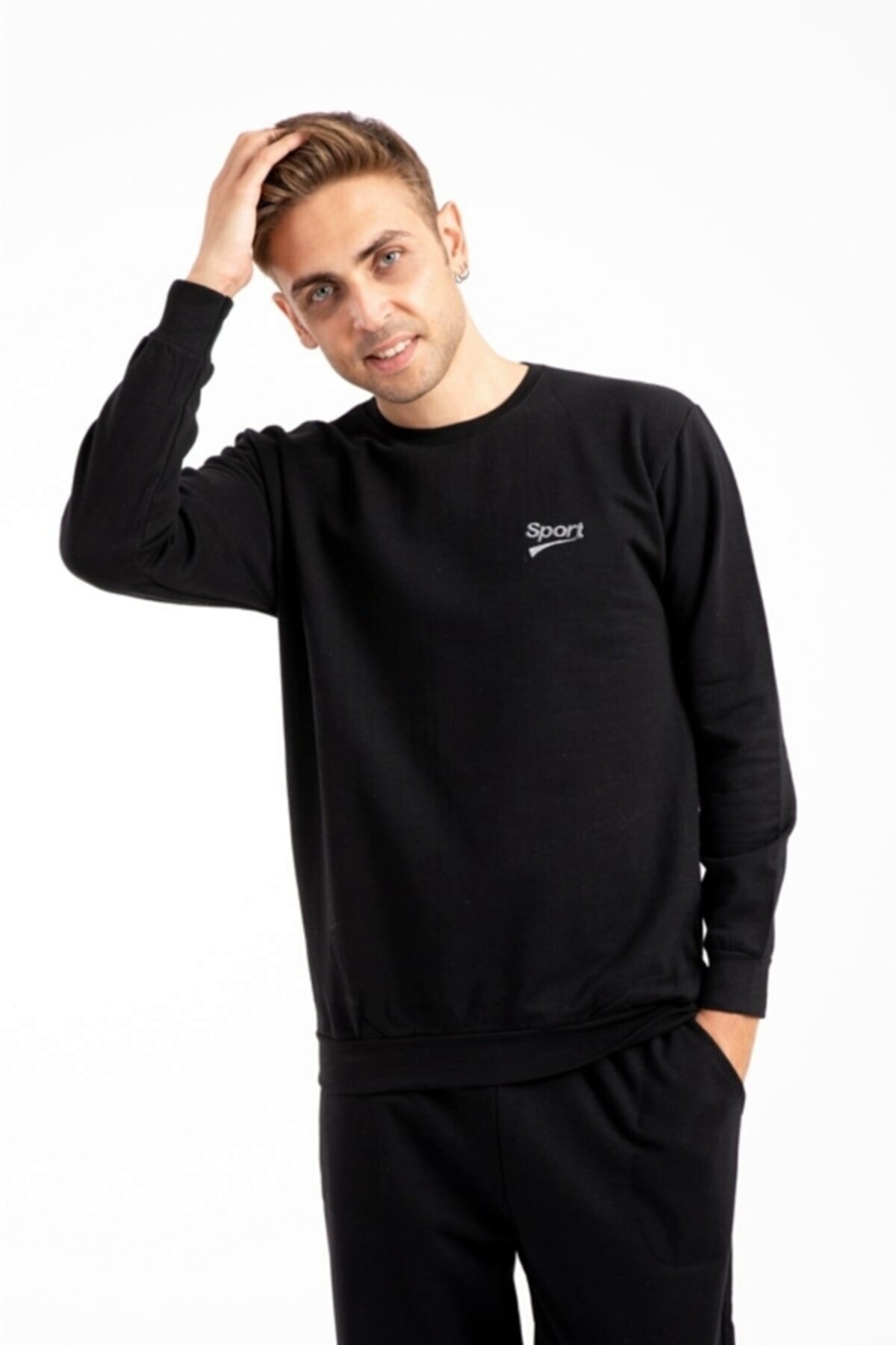 Sersu Pamuklu Baskılı Eşofman Takımı Sport