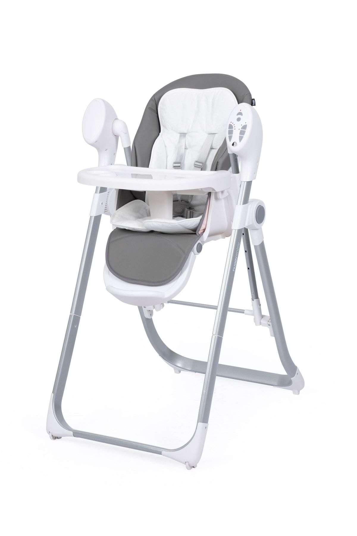 Huggy Enjoy Otomatik Sallanabilir Kumandalı Katlanabilir Elektrikli Mama Sandalyesi-Salıncak