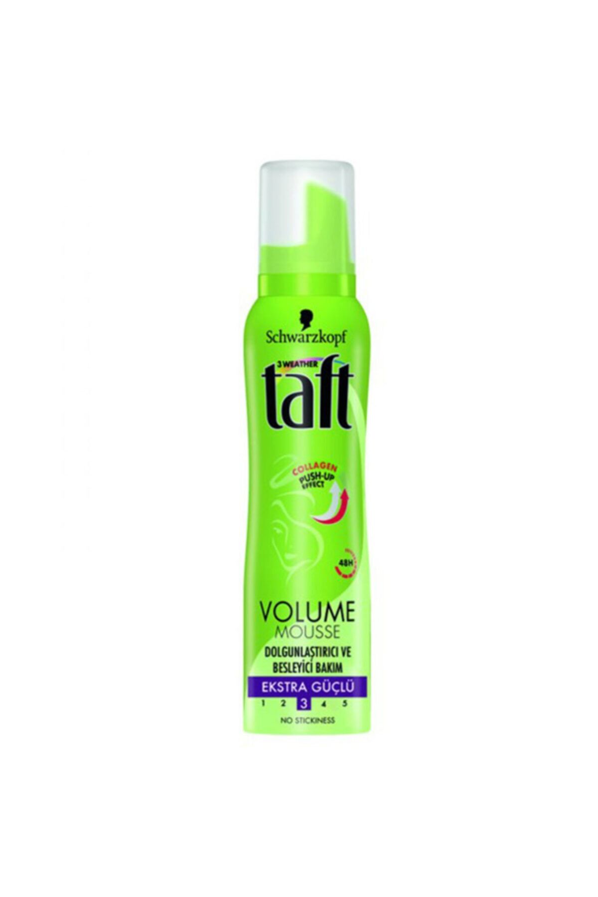 Taft Saç Köpüğü 150 ml Volume Ekstra Güçlü