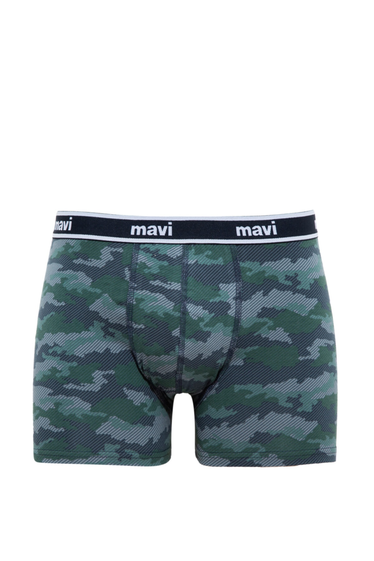Mavi Kamuflaj Baskılı Haki Boxer 092673-28725