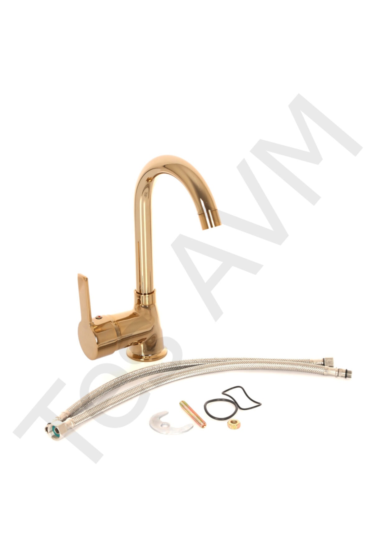 SANCEY Altın Lavabo Evye Musluk