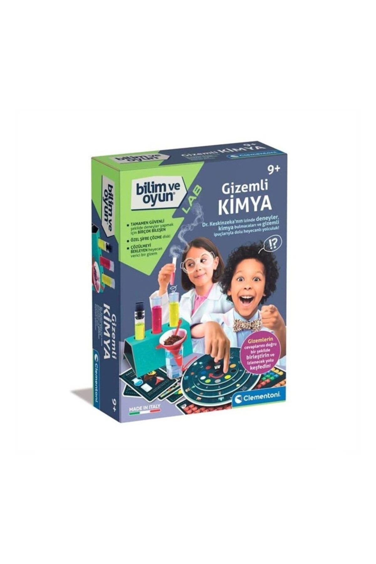 CLEMENTONI 64321 Bilim Ve Oyun Gizemli Kimya +8 Yaş