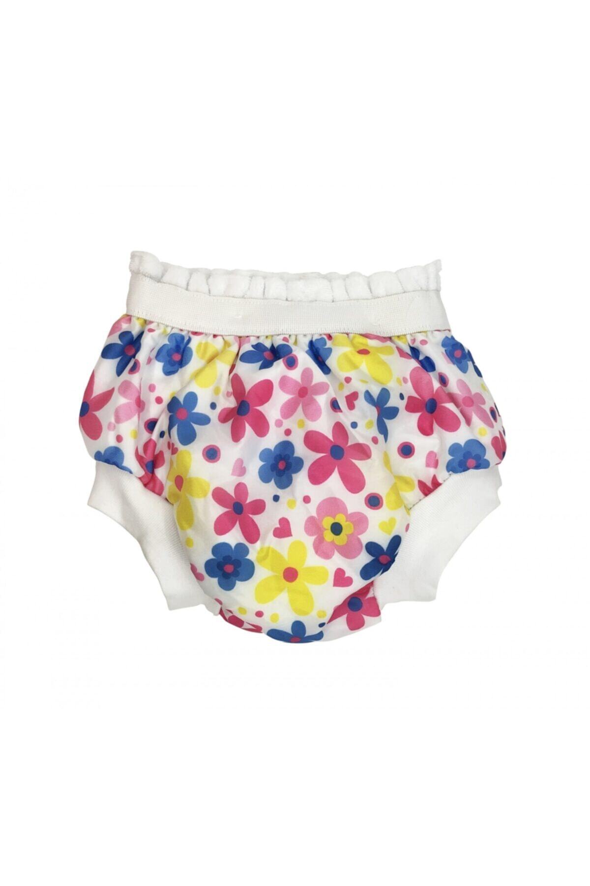 Sema Bebe Desenli Lüks Alıştırma Külodu No.1 10-15 kg Flowers